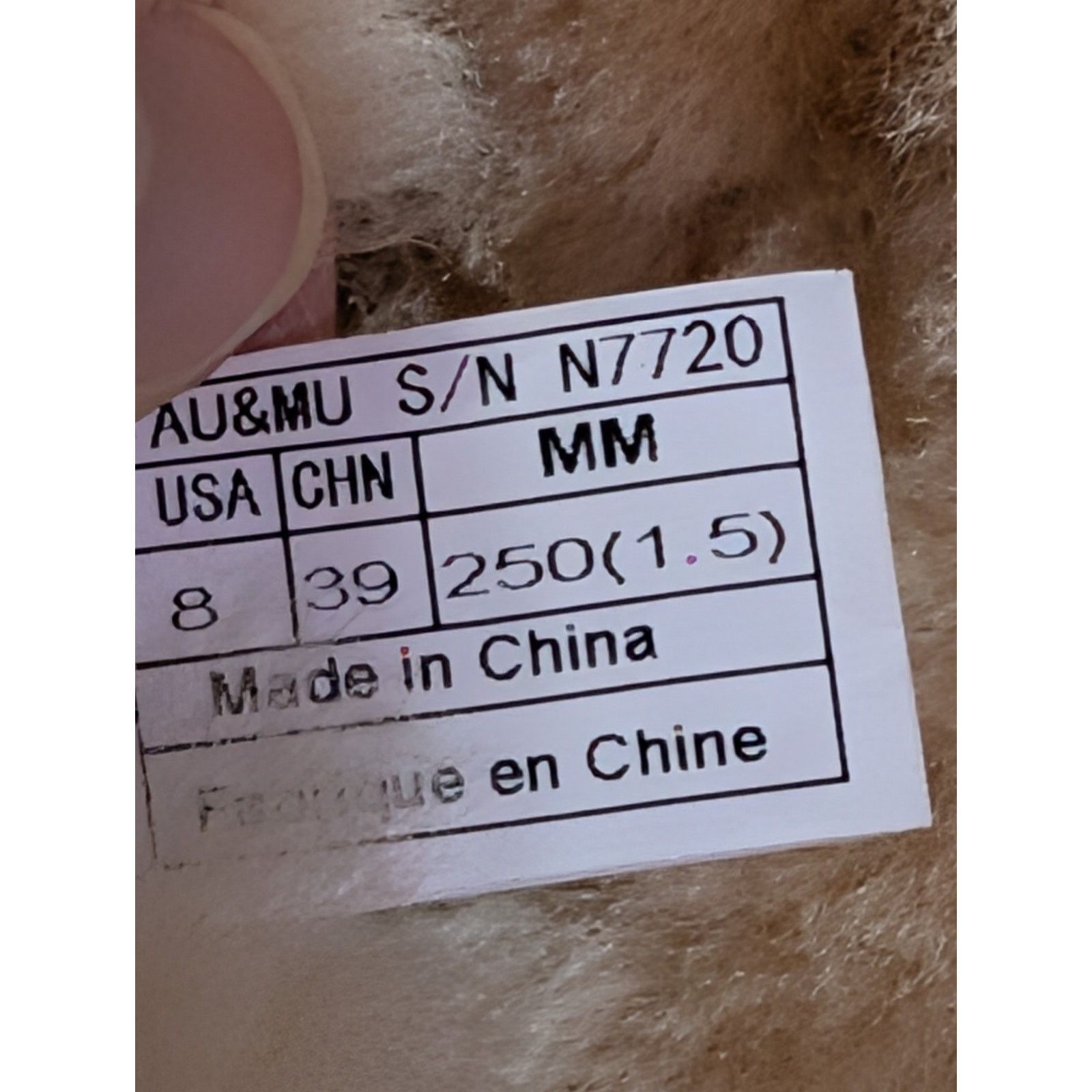 Other AU&MU Shearling & Suede Mid-Calf Lace-up Boots AUMU Sz 8 Size US 8 / IT 38 - 2 Thumbnail