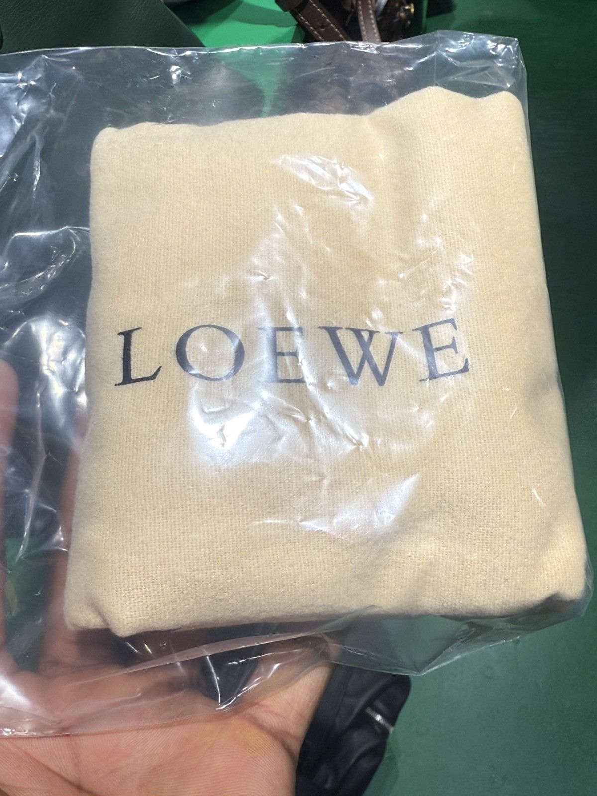 Loewe LOEWE Velázquez Handbag, Blue/Green Size ONE SIZE - 8 Thumbnail