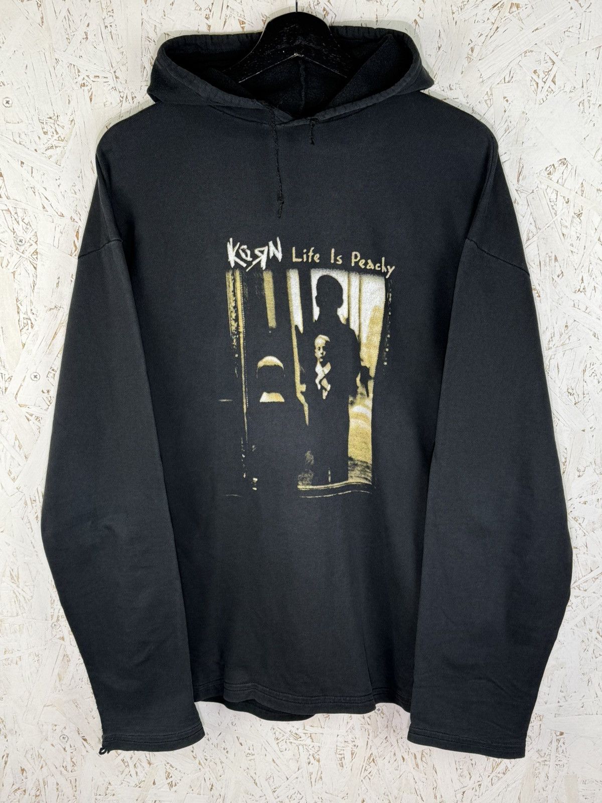 Band Tees Vintage Korn Life Is Peachy Distressed Nu Metal Band Hoodie Size US L / EU 52-54 / 3 - 1 Thumbnail