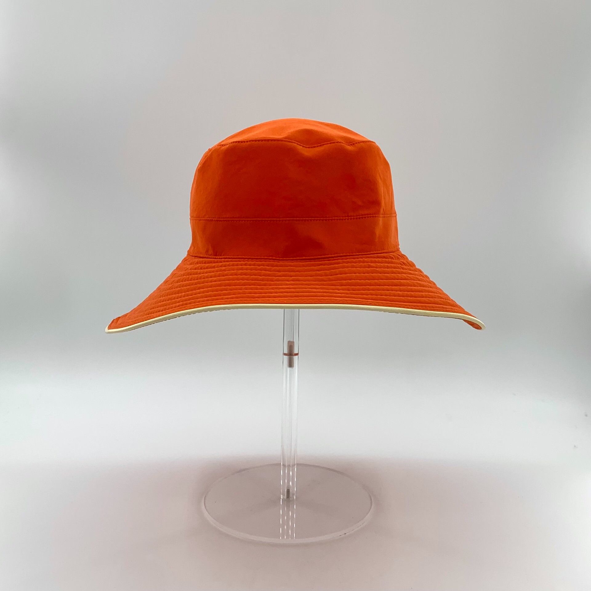 Hermes Hermes Orange Casual Bucket Hat Size ONE SIZE - 1 Thumbnail