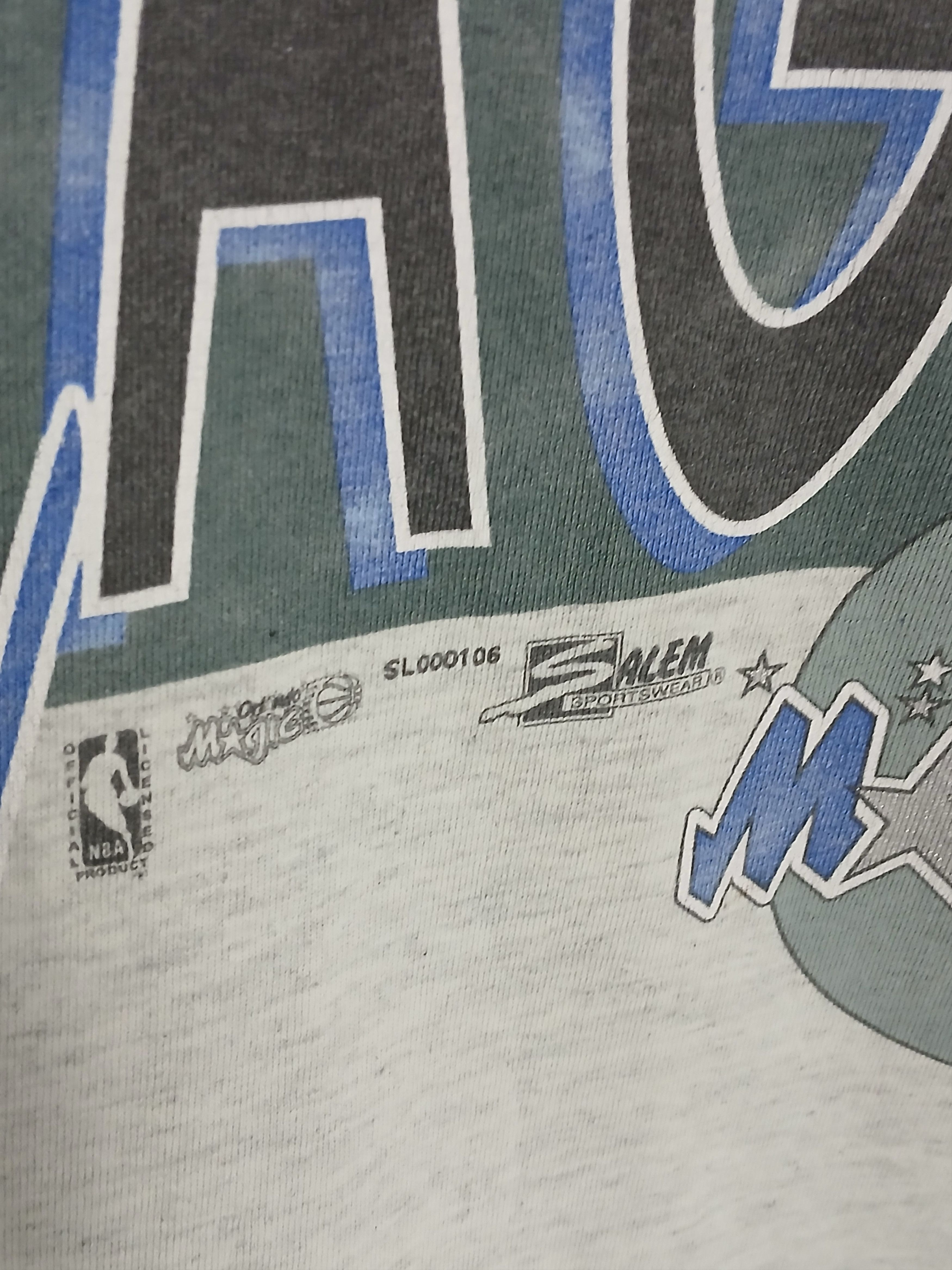 NBA × Vintage Vintage NBA Orlando Magic Basketball Single Stitch T-Shirt Size US L / EU 52-54 / 3 - 4 Thumbnail