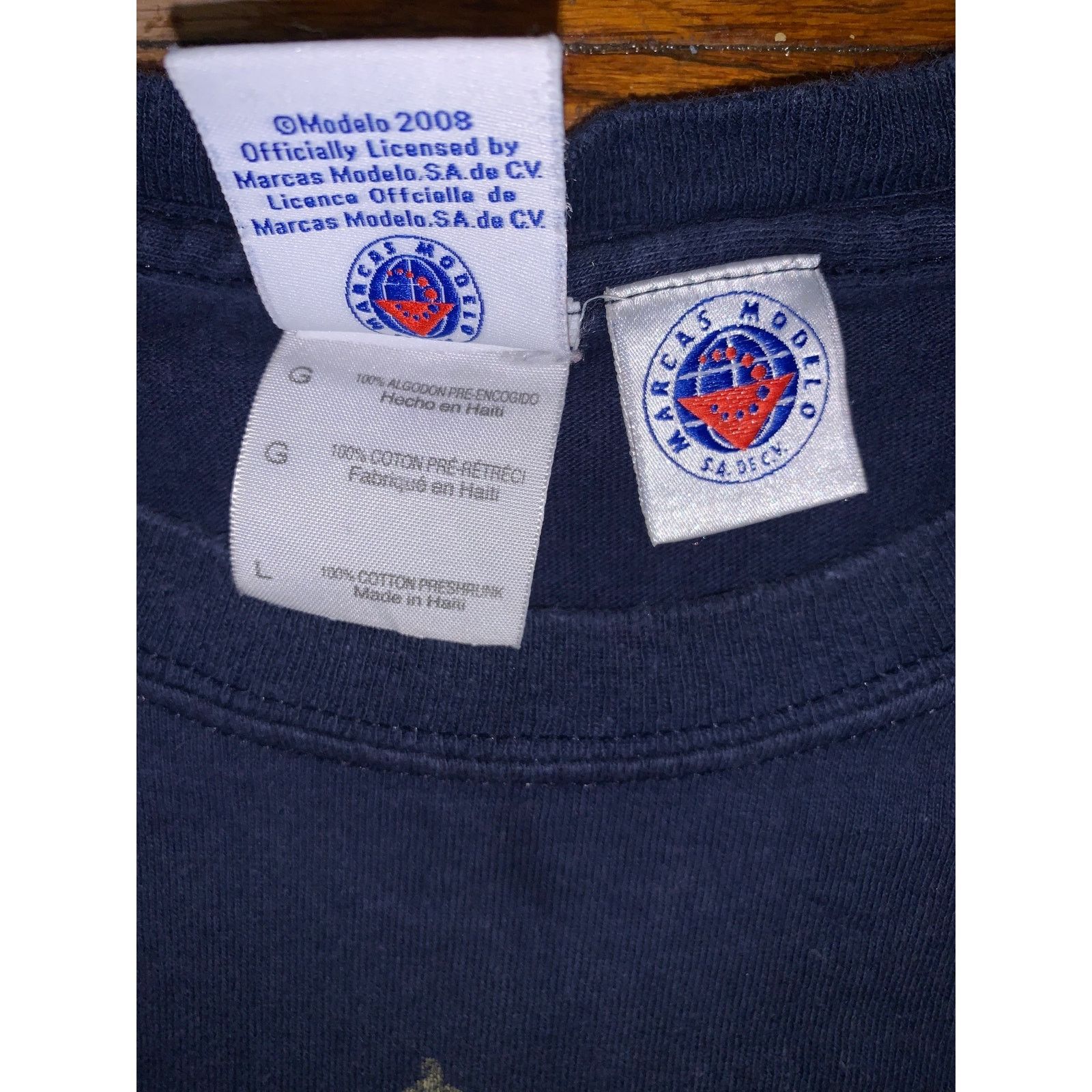 Other Corona Extra T Shirt Large Navy Blue Beach Beer Graphic Size US L / EU 52-54 / 3 - 5 Thumbnail
