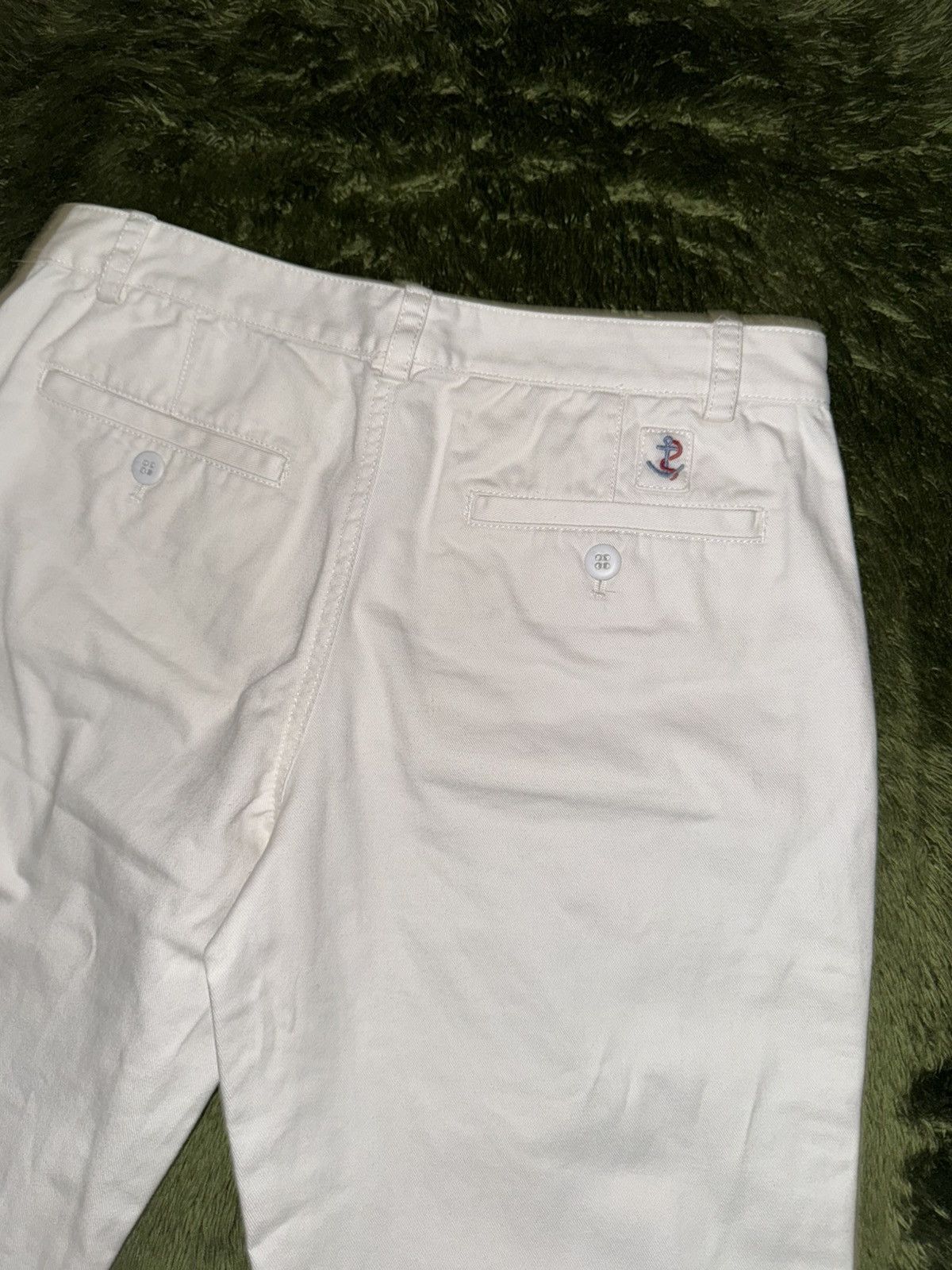 Polo Ralph Lauren [7] Ralph Lauren Sailor Logo Cotton Chino Cropped Pants Size US 30 / EU 46 - 9 Thumbnail