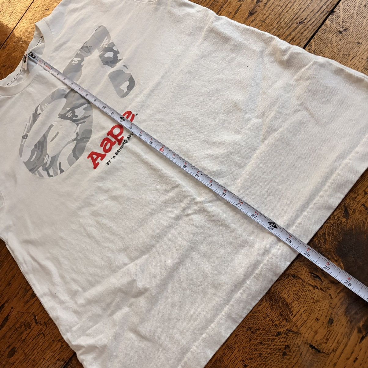 Aape AAPE white 07 anniversary t-shirt Size US L / EU 52-54 / 3 - 3 Thumbnail