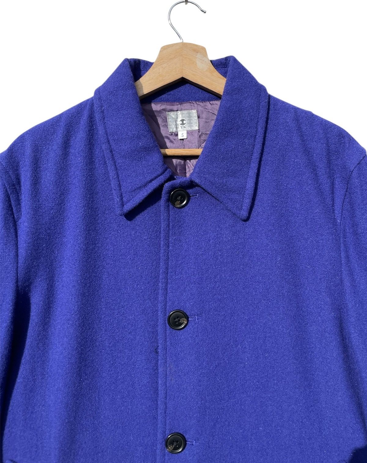 Takeo Kikuchi 🔥Accept Binding Offer🔥 Takeo Kikuchi Wool Coat Jacket Size US M / EU 48-50 / 2 - 4 Thumbnail