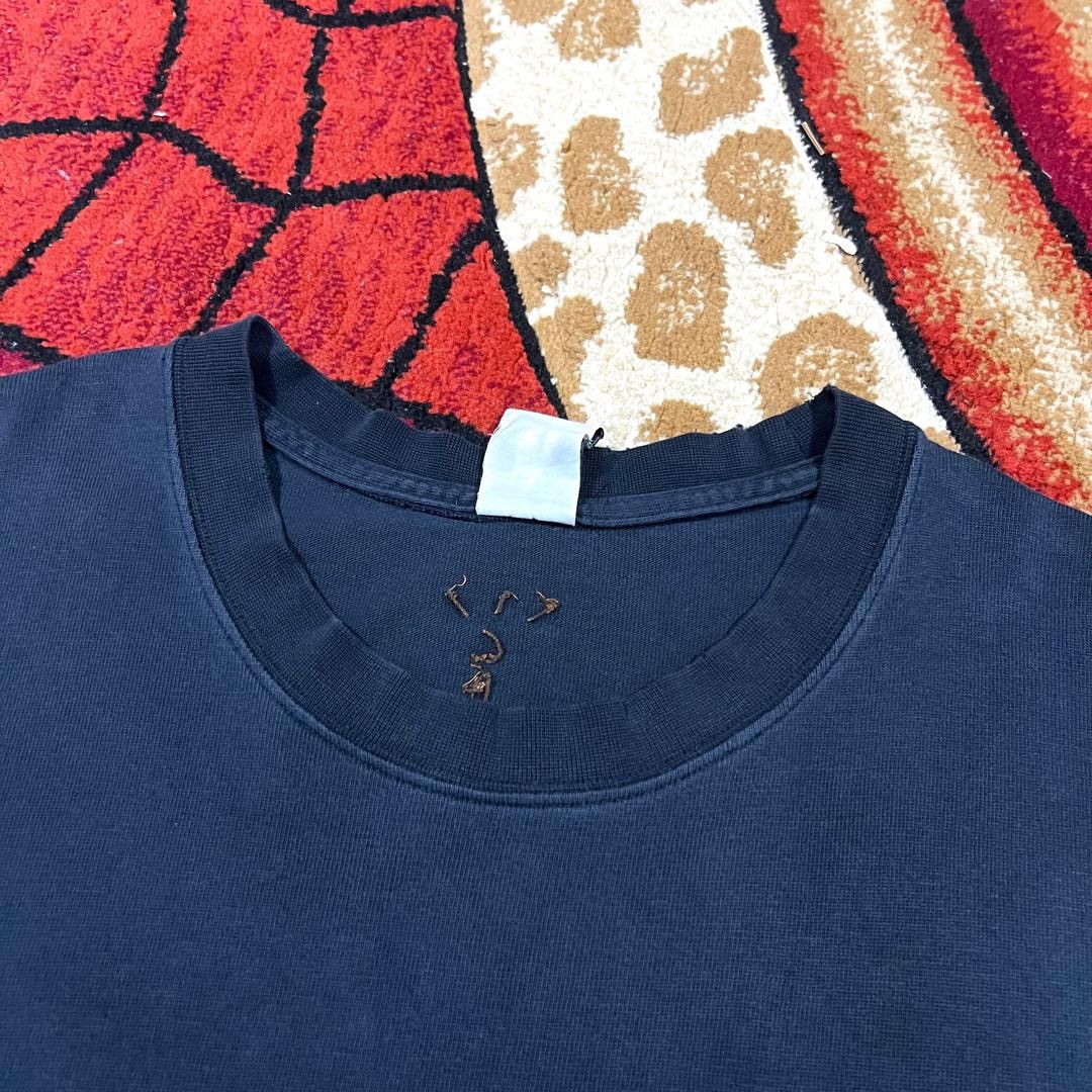 Fragment Design × Nike × Travis Scott Thrashed Faded Travis Scott x Nike NRG AG Rare T Shirt Size US XL / EU 56 / 4 - 4 Thumbnail