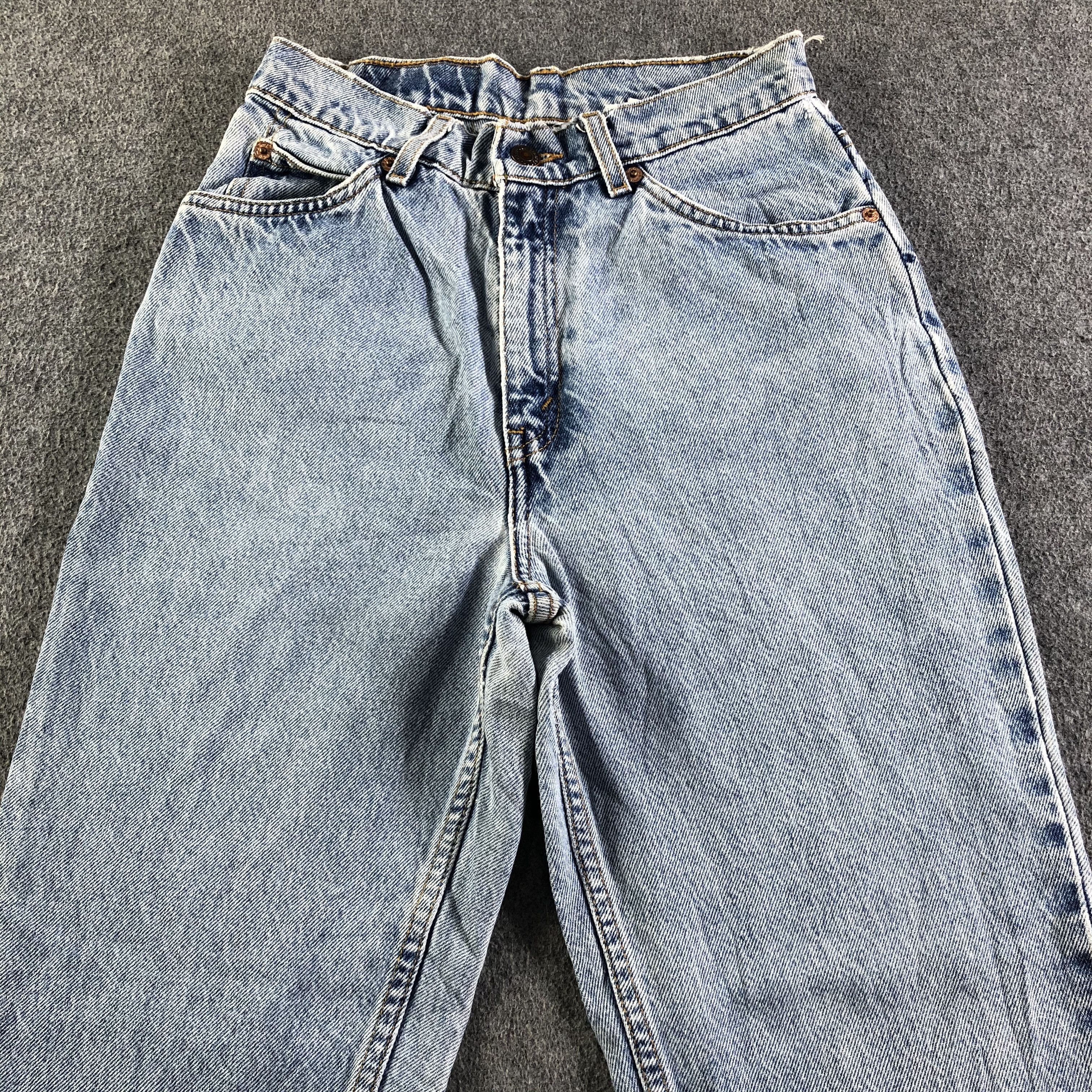 Levi's Vintage Light Wash Levis 912 Jeans-J4263 Size 25" / US 0 / IT 36 - 3 Thumbnail