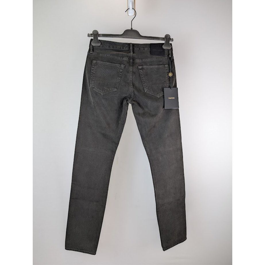 Tom Ford o1rshd1 Denim Slim Jeans in Nero Size US 30 / EU 46 - 11 Thumbnail