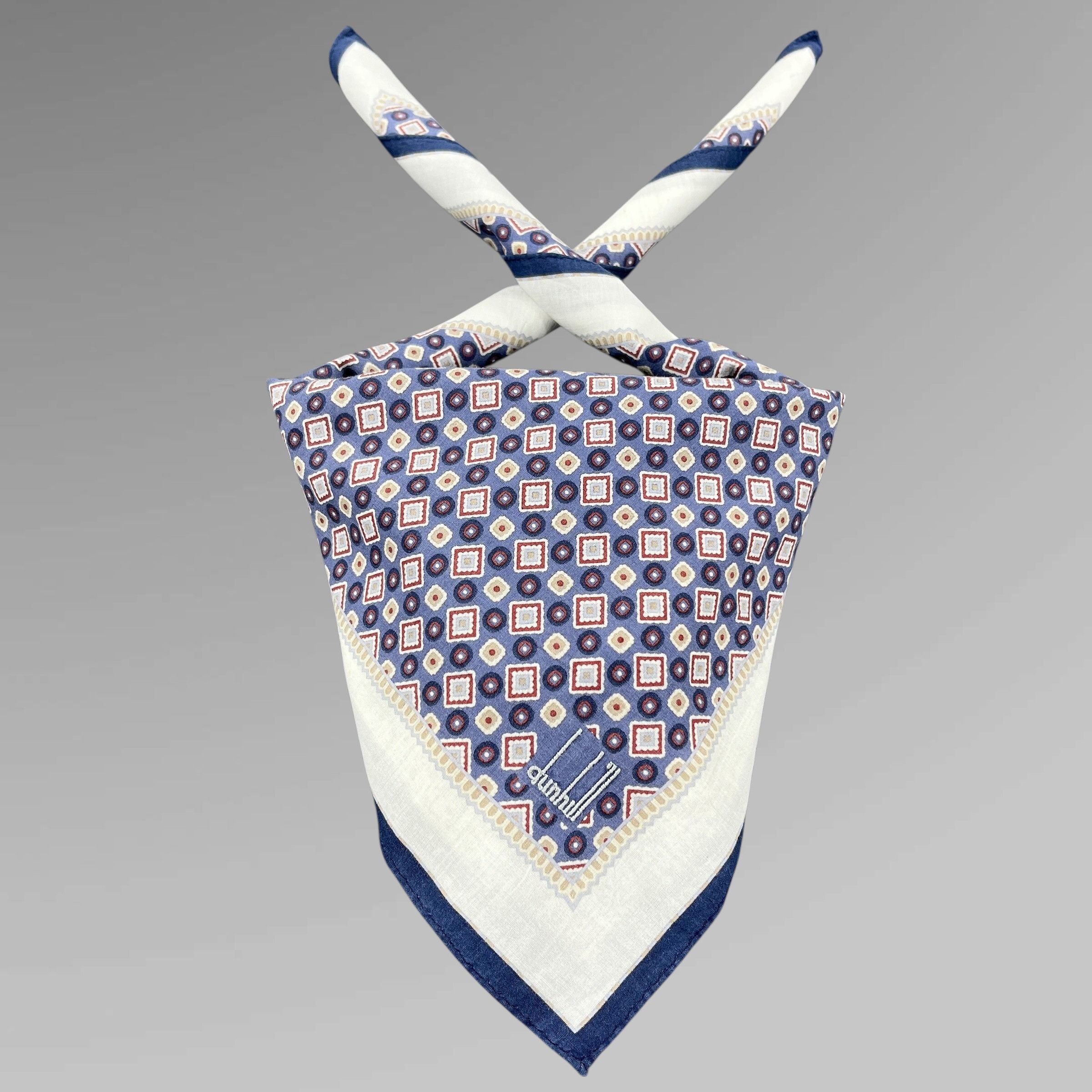 Vintage Vintage Dunhill Handkerchief / Bandana / Neckerchief B280 Size ONE SIZE - 11 Thumbnail