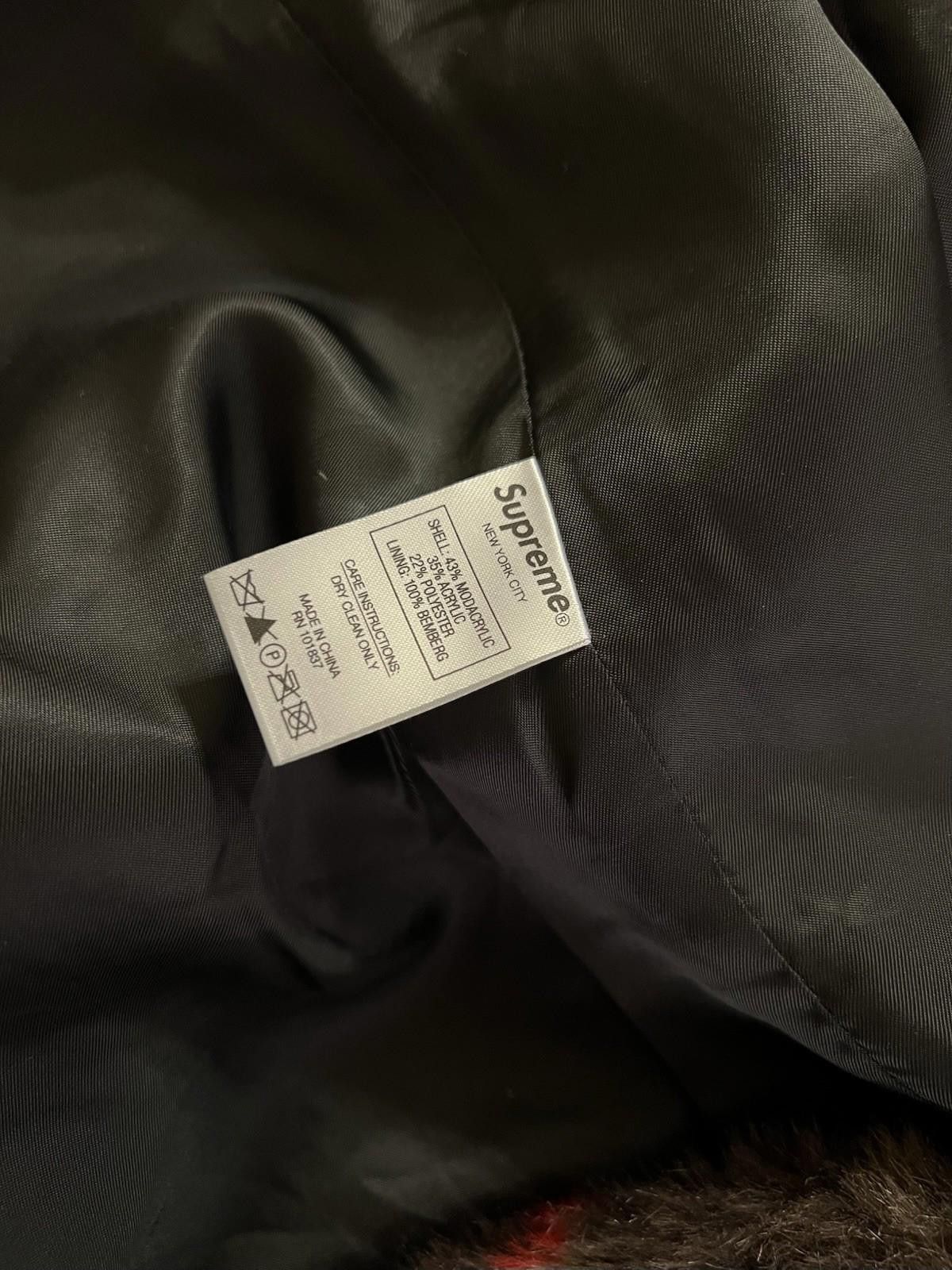 Supreme SUPREME Jean Paul Gaultier Double Breasted Plaid Fur Coat Size US L / EU 52-54 / 3 - 10 Thumbnail