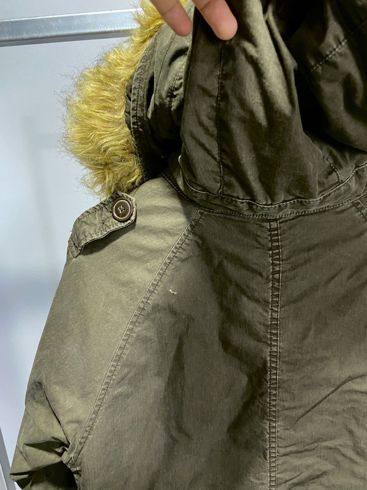 Johnbull Johnbull Militry Fur Hooded acket Size US M / EU 48-50 / 2 - 7 Thumbnail