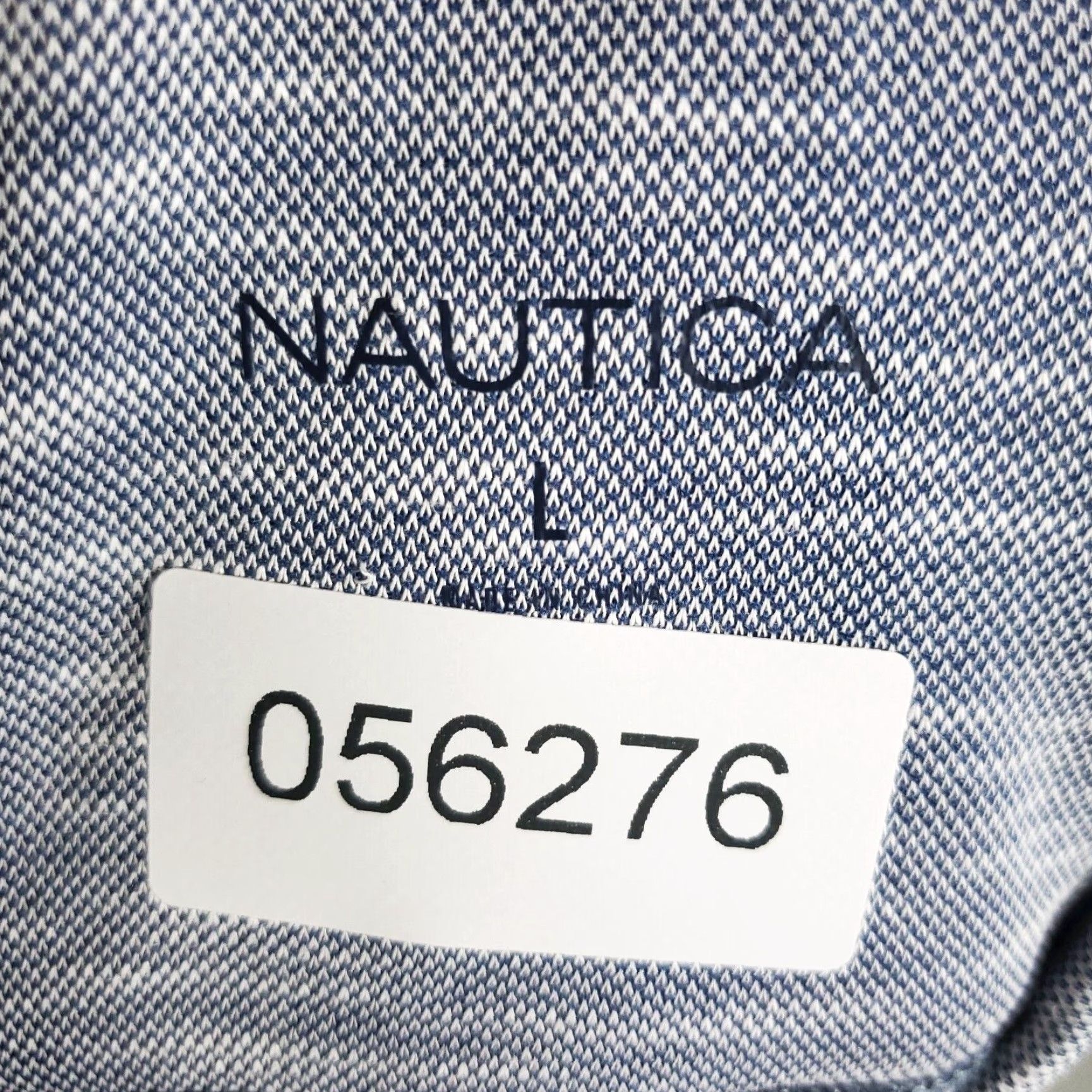 Nautica Nautica Polo Shirt Mens L Blue Solid Short Sleeve Casual Casualwear Polo Mens Large Blue Nautica Shirt Size US L / EU 52-54 / 3 - 8 Thumbnail