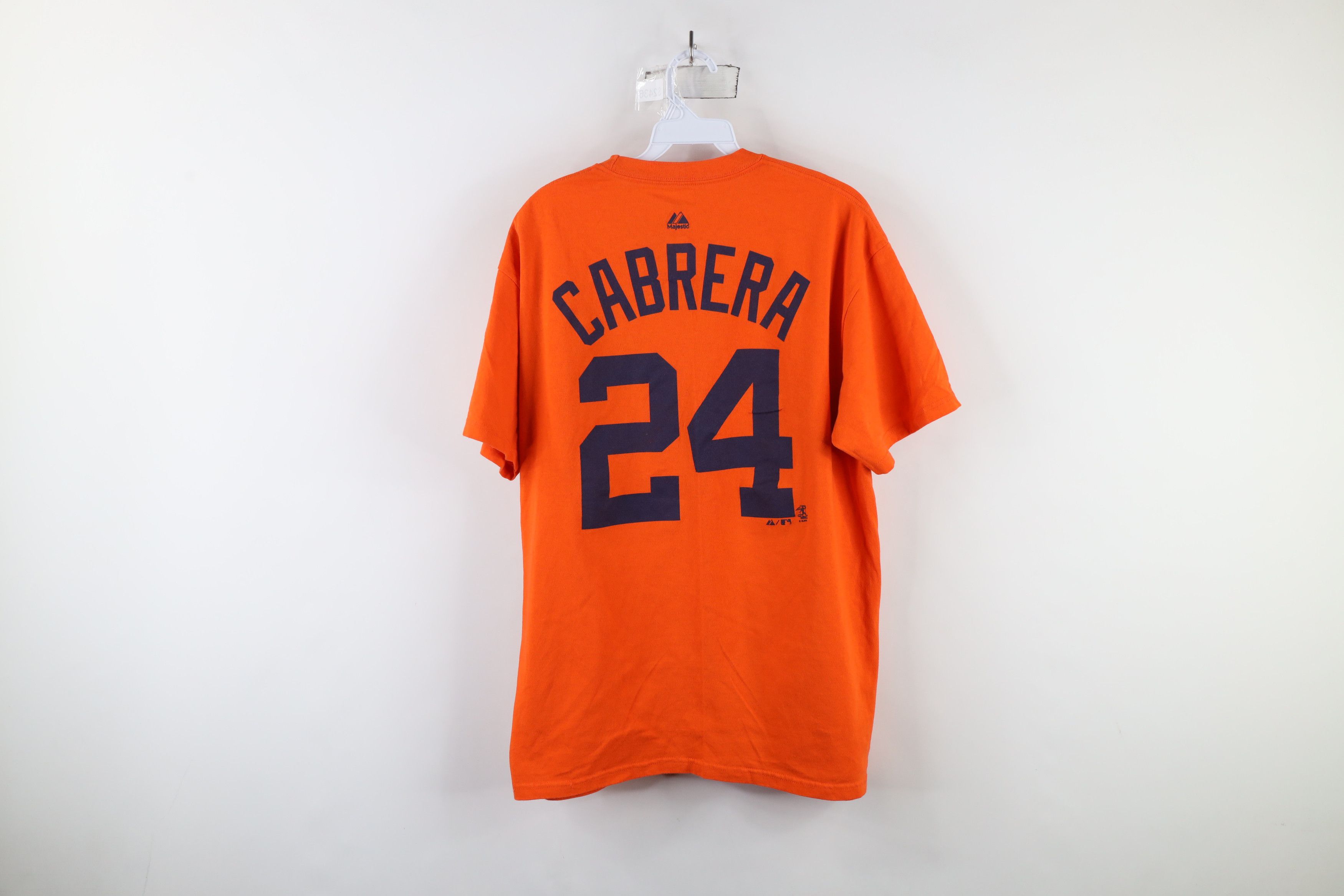 Majestic × Vintage Vintage Y2K Majestic Cabrera Detroit Tigers Baseball T-Shirt Size US L / EU 52-54 / 3 - 10 Thumbnail