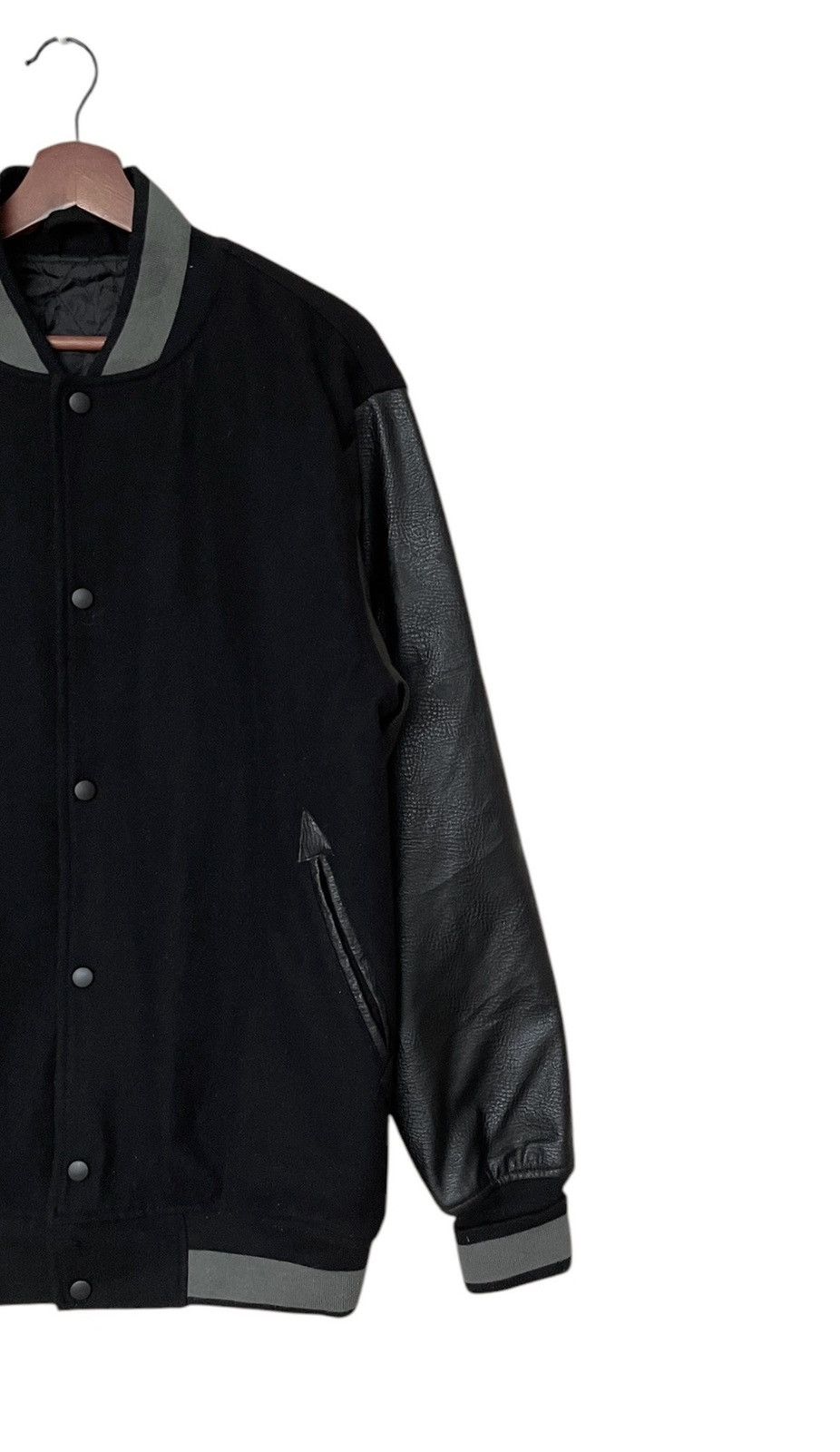 Japanese Brand Vintage Brand Octopusarmy Leather Varsity Jacket 2000s Size US XL / EU 56 / 4 - 6 Thumbnail