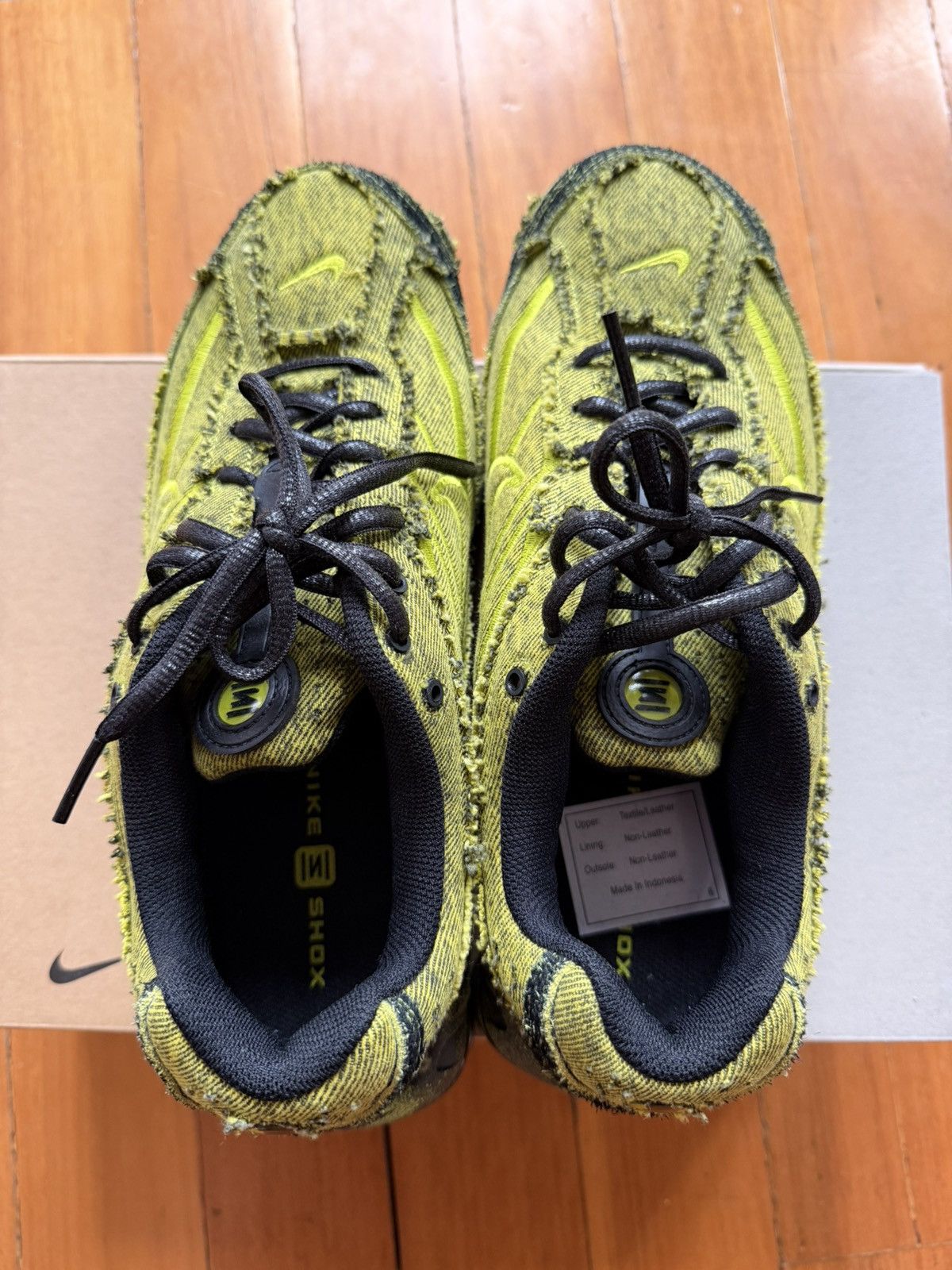 Nike Nike Shox Ride 2 PRM - Black/Bright Cactus-Cyber Volt Size US 9.5 / EU 42-43 - 4 Thumbnail