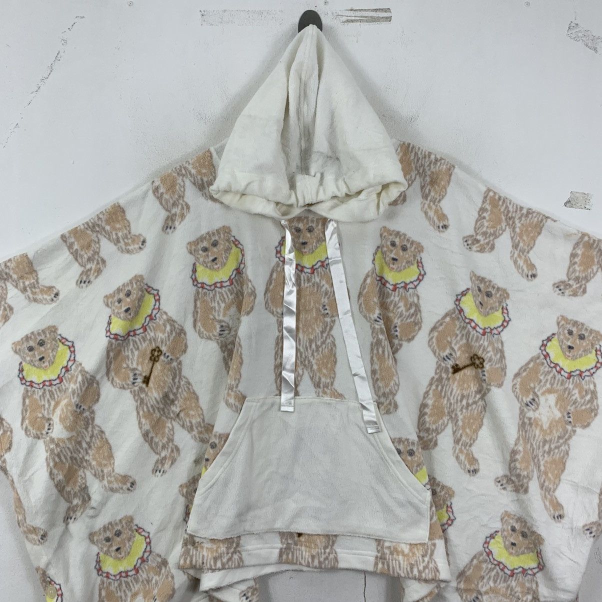 Tsumori Chisato TSUMORI CHISATO SLEEP Issey Miyake Bear Blanket Hoodie Size ONE SIZE - 2 Thumbnail