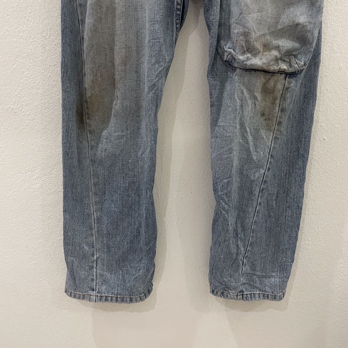 20471120 Vintage Fantastic Selvedge Pocket Denim Jeans Size US 34 / EU 50 - 4 Thumbnail