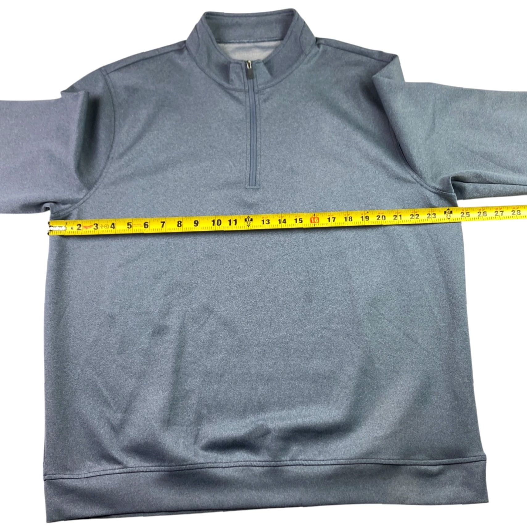 Vintage Hickey Freeman Men's Pullover Jacket 1/4 Zip Gray XL Athletic Performance Activewear Size US XL / EU 56 / 4 - 6 Thumbnail