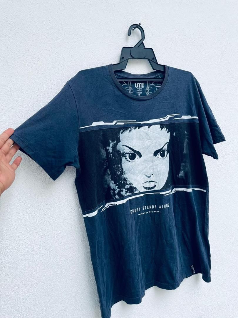 Japanese Brand Vintage Ghost In The Shell Ghost Stands Alone Shirt Size US L / EU 52-54 / 3 - 4 Thumbnail