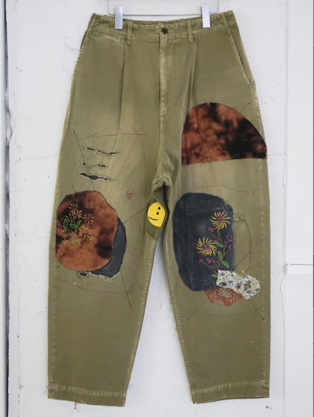 Kapital Kapital Katsuragi High Waist Pants Gypsy Patch Remake size 2 Size US 32 / EU 48 - 8 Thumbnail