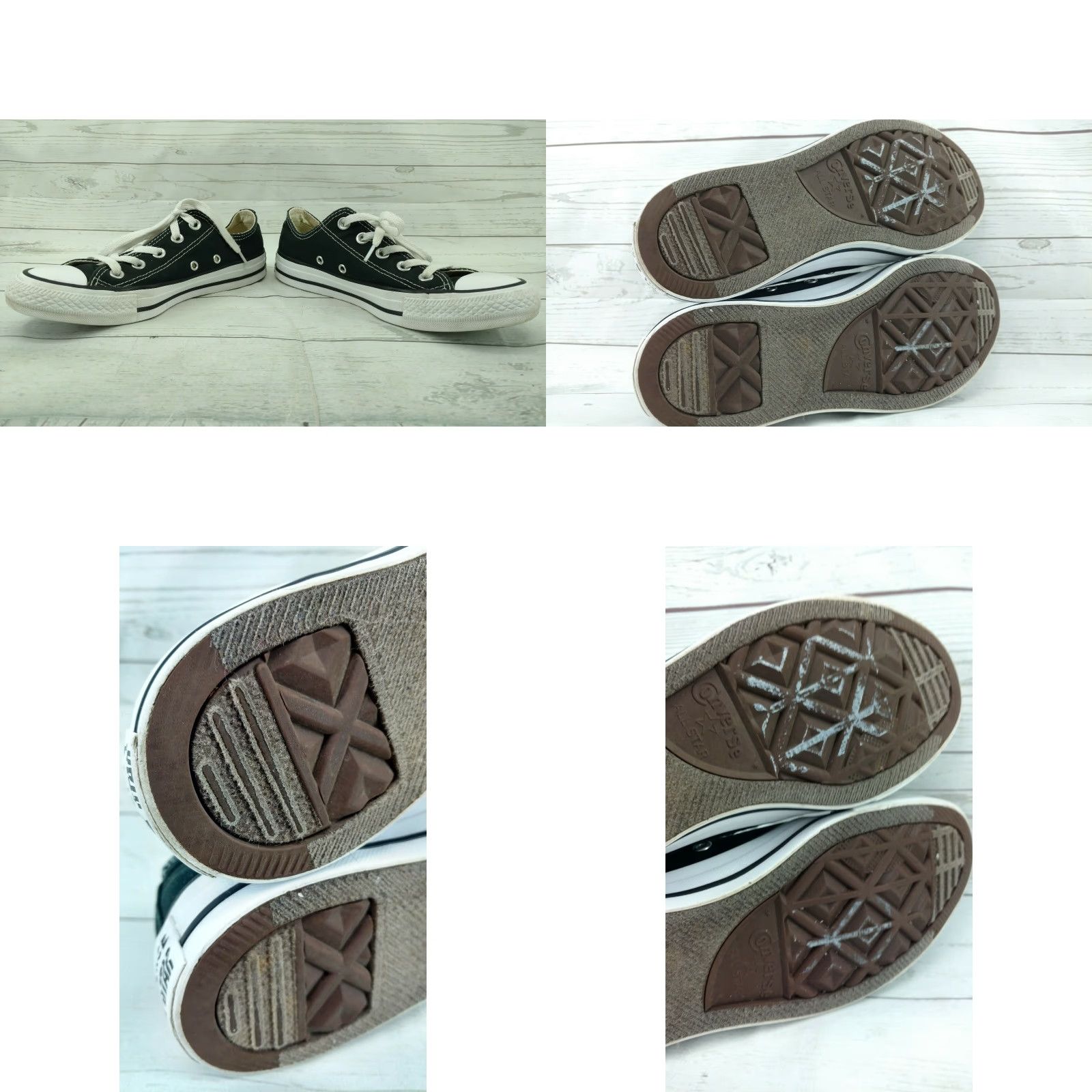 Converse CONVERSE ALL STAR CANVAS SHOES LOW TOP UNISEX MEN 4 / WOMEN 6 BLACK - ATHLETIC SNEAKERS MEN WOMEN 4 6 CANVAS LOW TOP BLACK Size S / US 4 / IT 40 - 8 Thumbnail