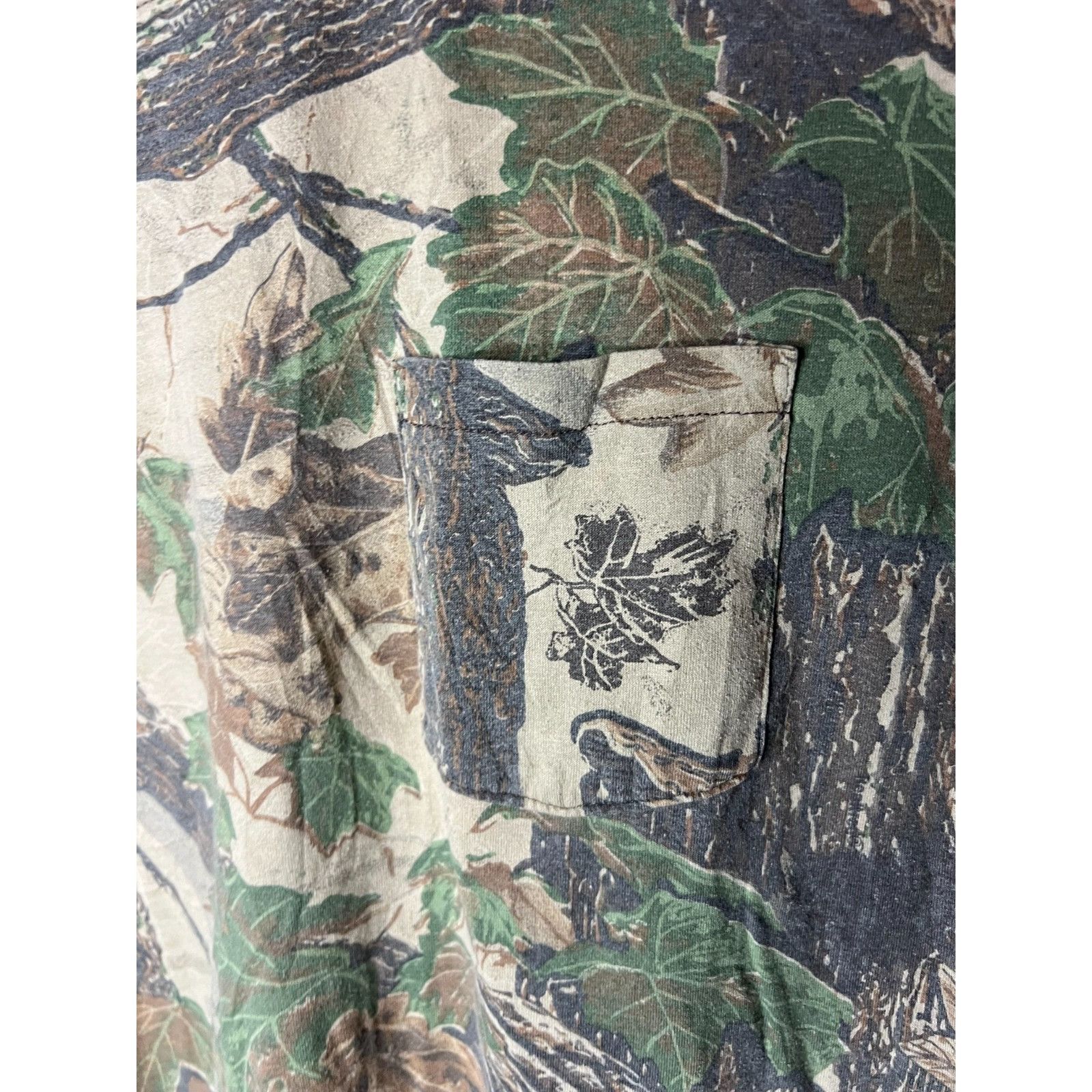 Other Vintage Trebark Camo Shirt mens LG Long Sleeve Single Stitch Size US L / EU 52-54 / 3 - 3 Thumbnail