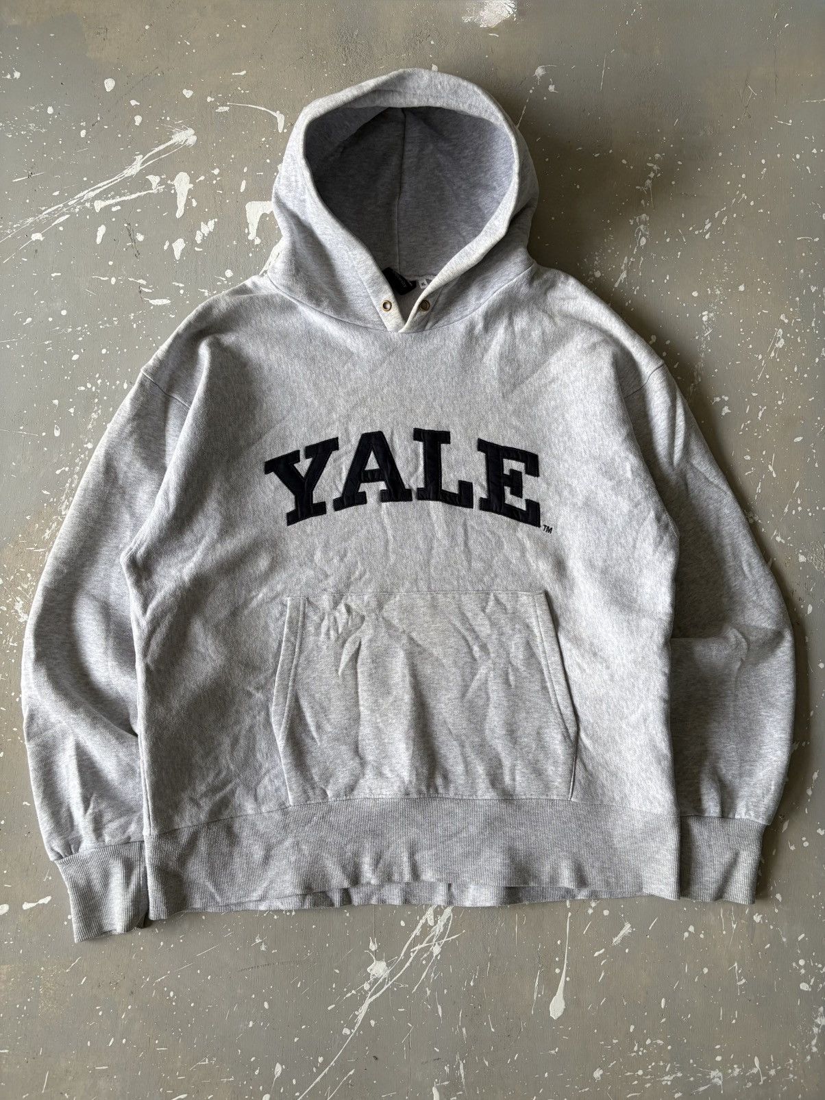 Other Yale University Embroidery Grey Pullover Hoodie Size US XL / EU 56 / 4 - 2 Thumbnail