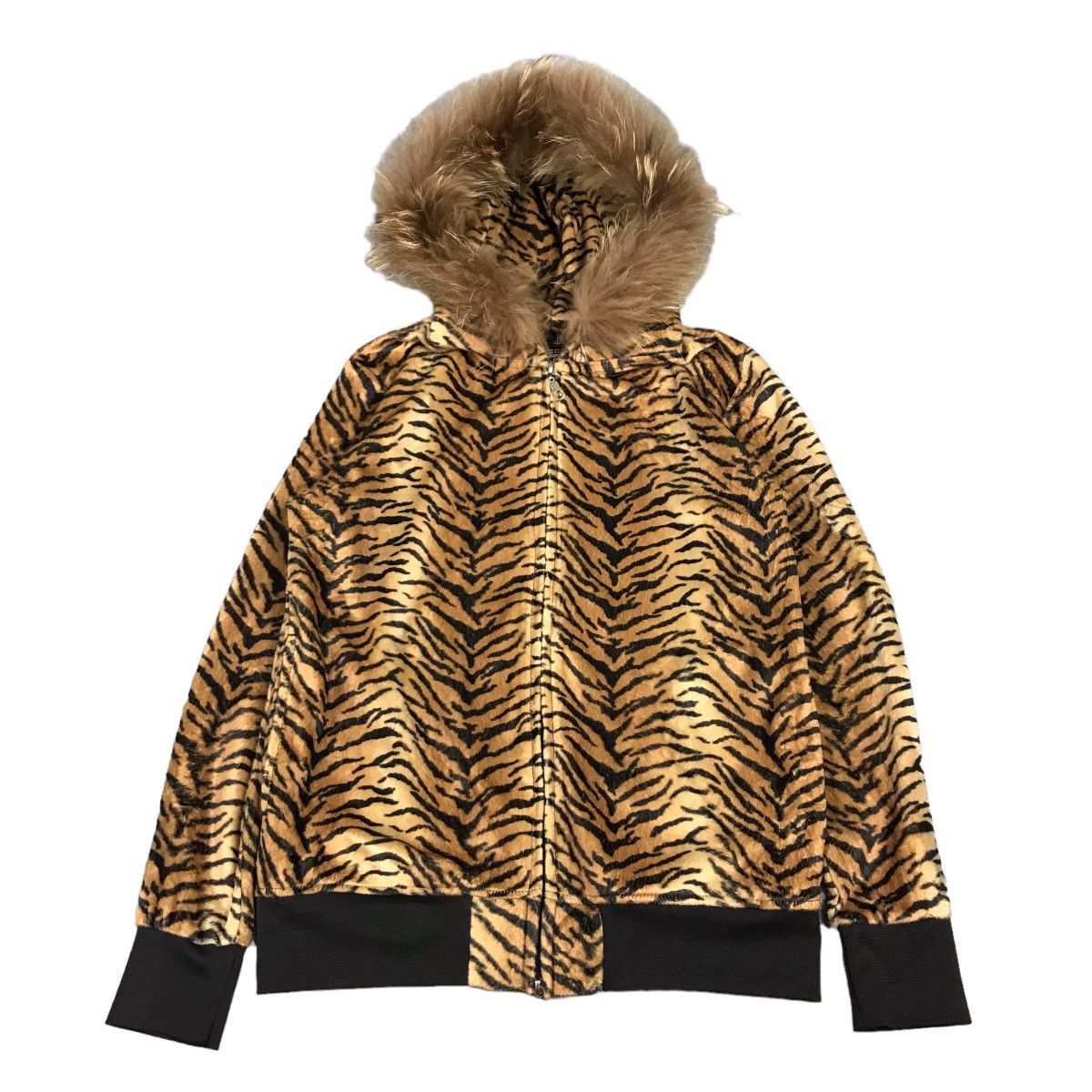 If Six Was Nine × Japanese Brand × Le Grande Bleu (L.G.B.) JAPANESE STYLE FUR HOODIES TIGER STYLE JACKET Size US M / EU 48-50 / 2 - 1 Thumbnail