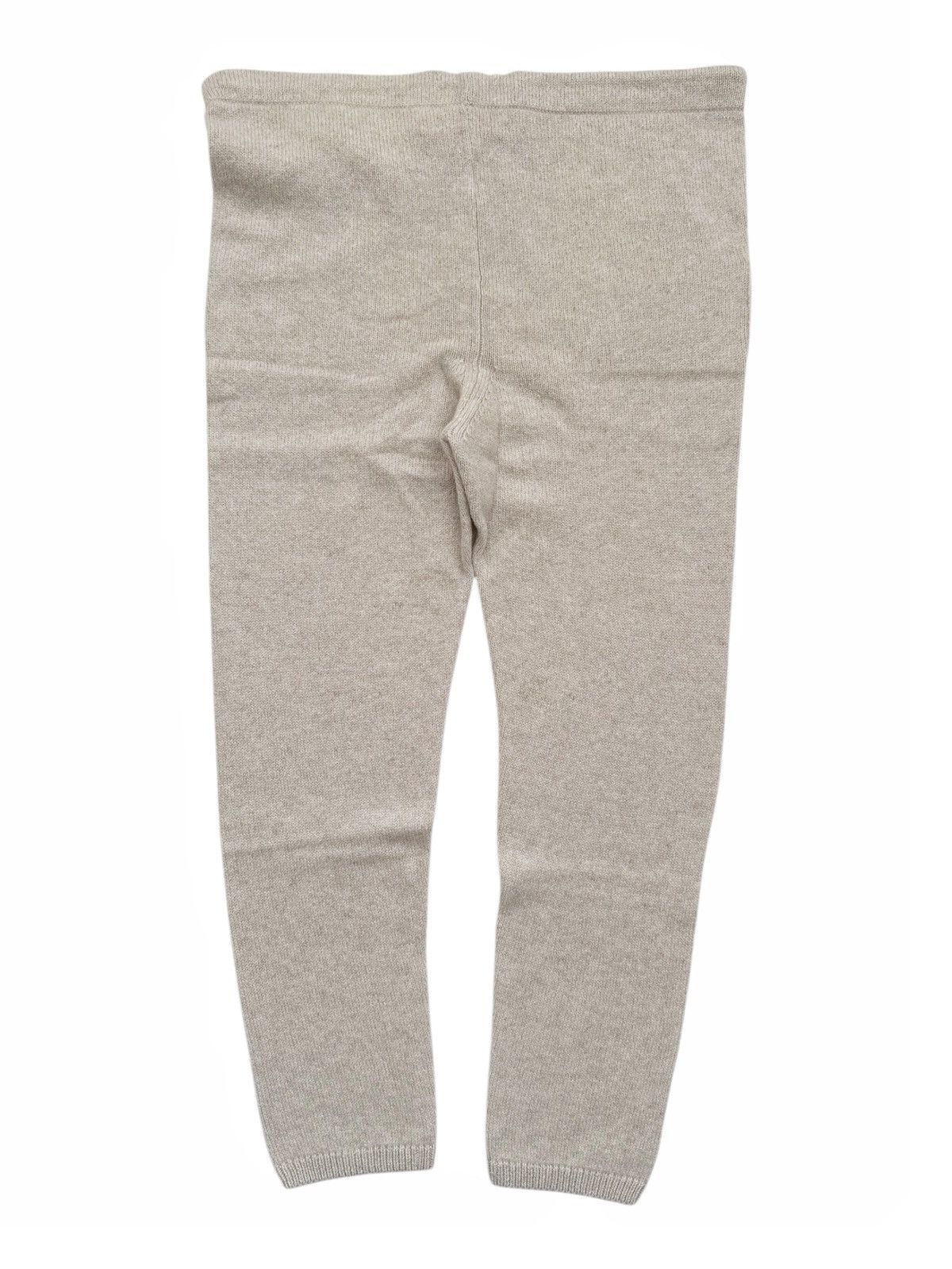 The Elder Statesman $1195 Cashmere Heavy Sweatpants (White) Size US 34 / EU 50 - 3 Thumbnail