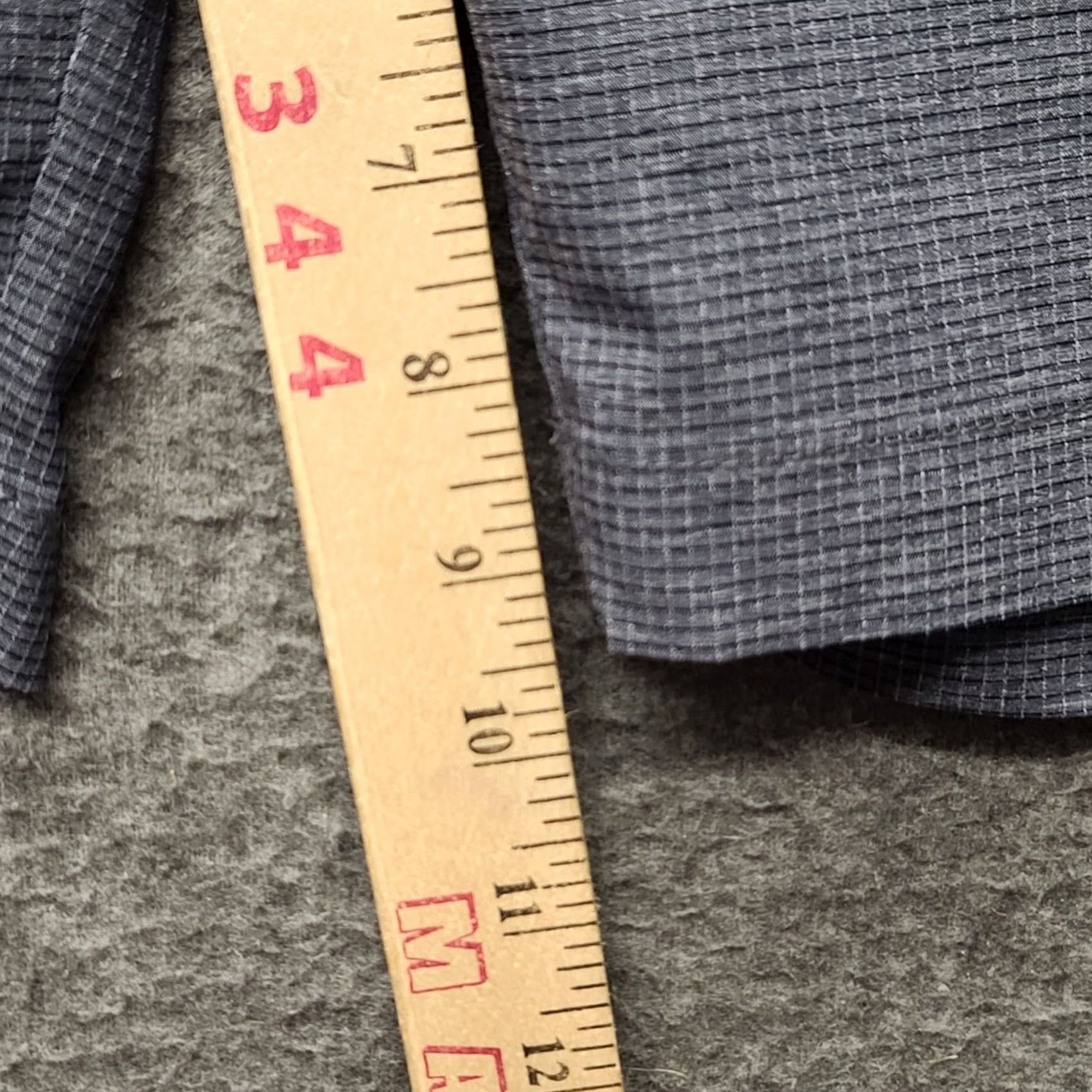 TravisMathew Travis Mathew Shorts Mens 34 Regular Fit Beckladd Stretch Golf Performance Geometric Twill Chino Moisture Wicking Quick Dry Pockets Gray Size US 34 / EU 50 - 6 Thumbnail