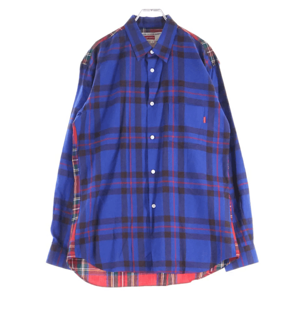 Supreme Supreme 15AW COMME des GARCONS SHIRT Button Long Shirt Size US M / EU 48-50 / 2 - 2 Thumbnail