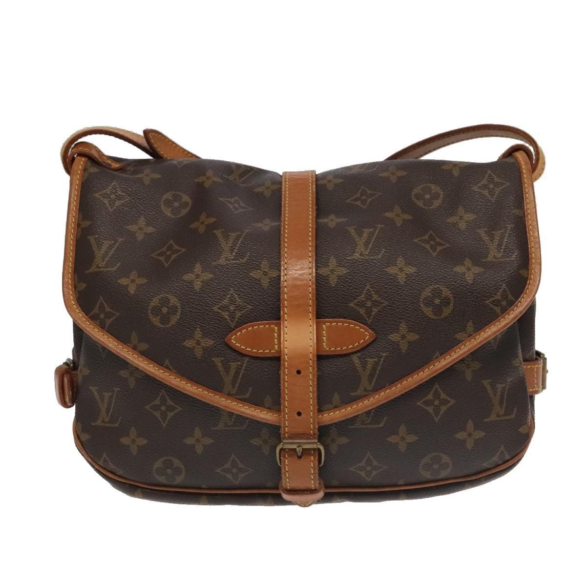 Louis Vuitton Louis Vuitton Saumur Handbag Monogram Canvas Size ONE SIZE - 1 Thumbnail