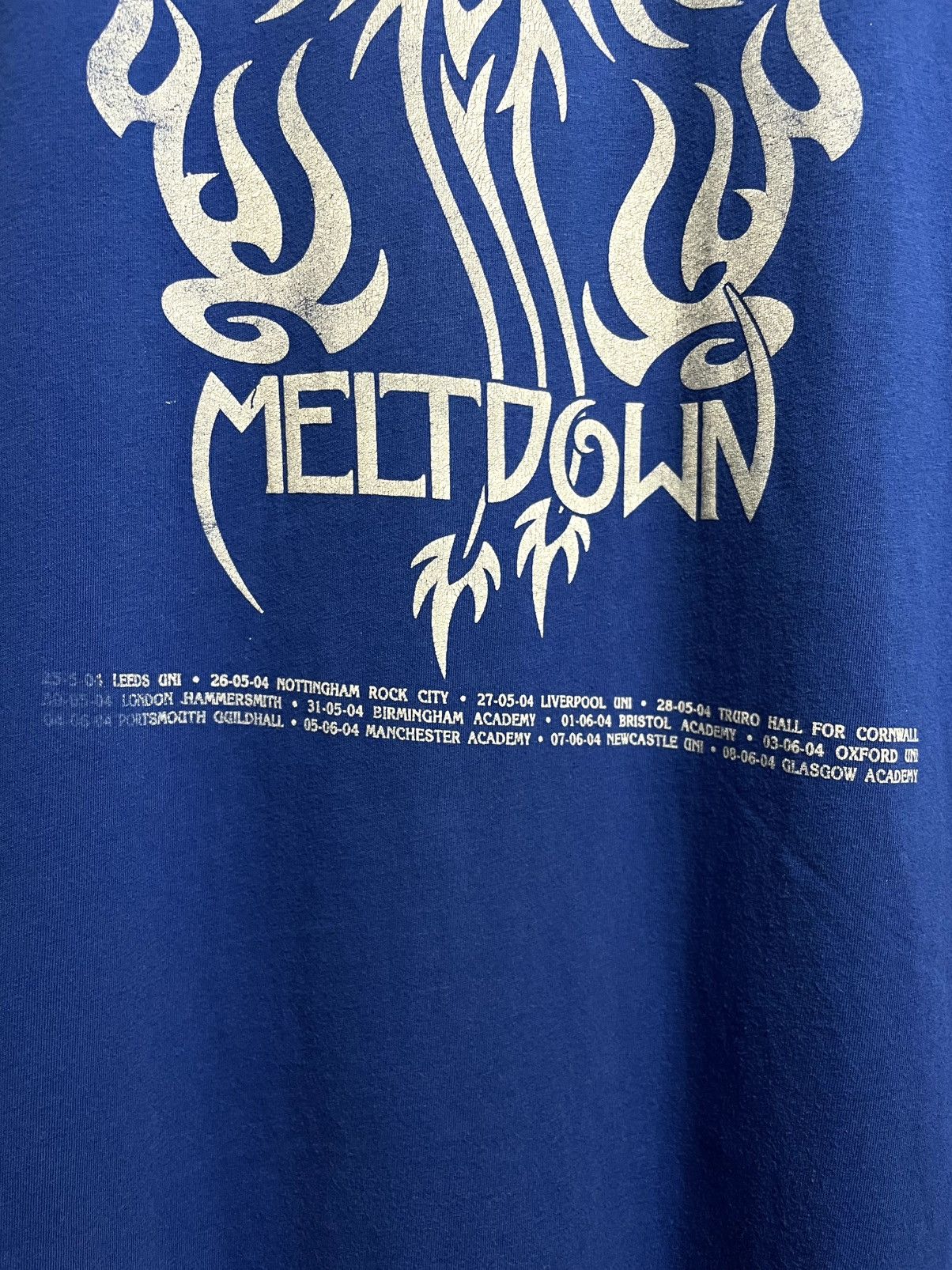 Band Tees Vintage 00s ASH Meltdown Indie Britpop Band T-Shirt Oasis Size US XL / EU 56 / 4 - 15 Thumbnail