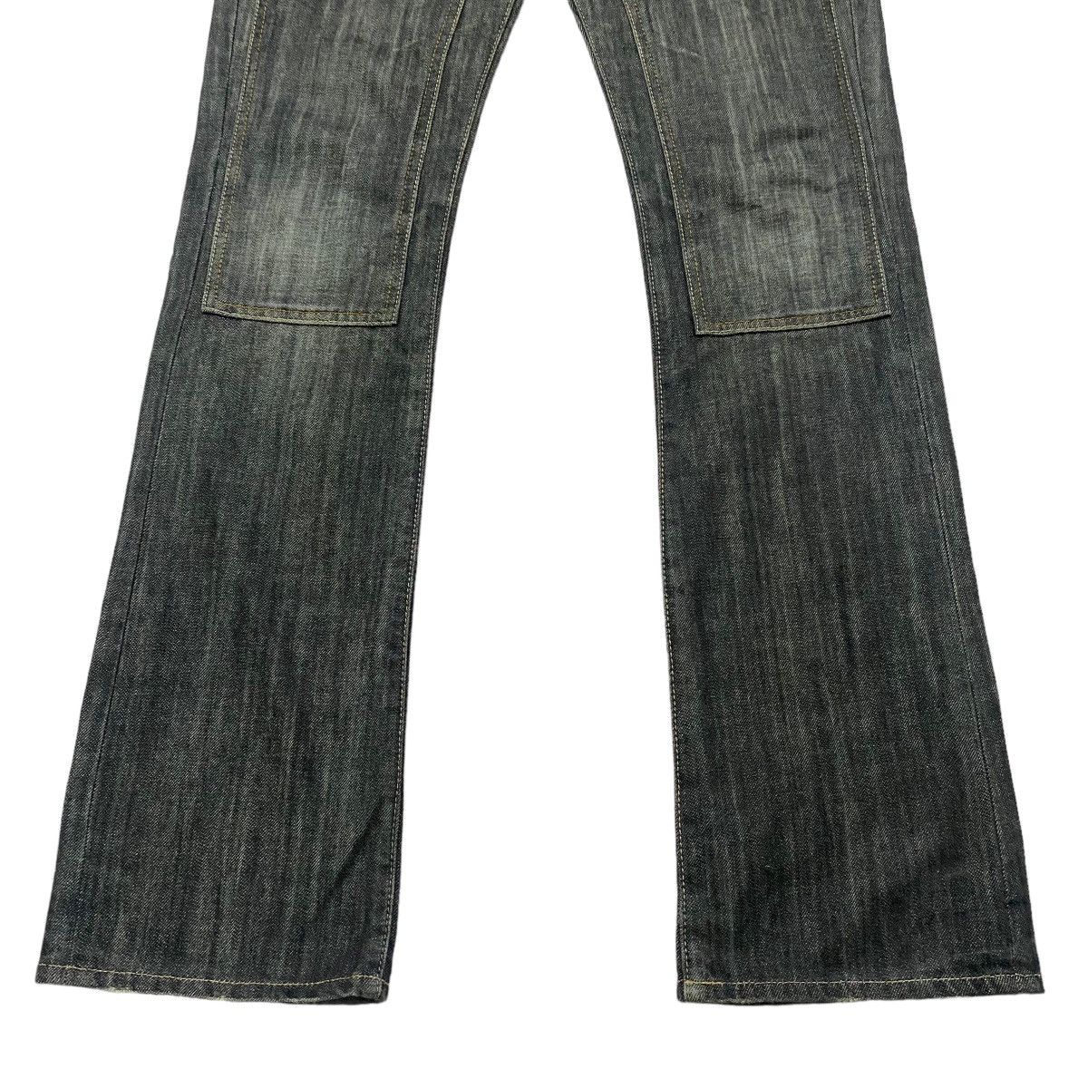 Michel Klein MK Michel Klein Homme Denim Flare Double knee Jeans Size US 30 / EU 46 - 8 Thumbnail