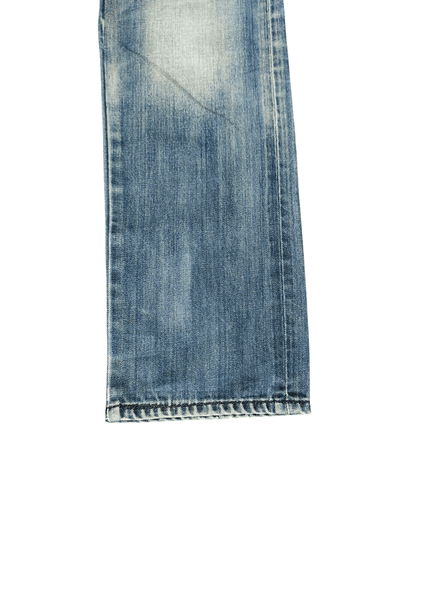 Hysteric Glamour Vintage Y2k Navy Produce Japan Clawmark Distress Faded Jeans Size US 32 / EU 48 - 5 Thumbnail