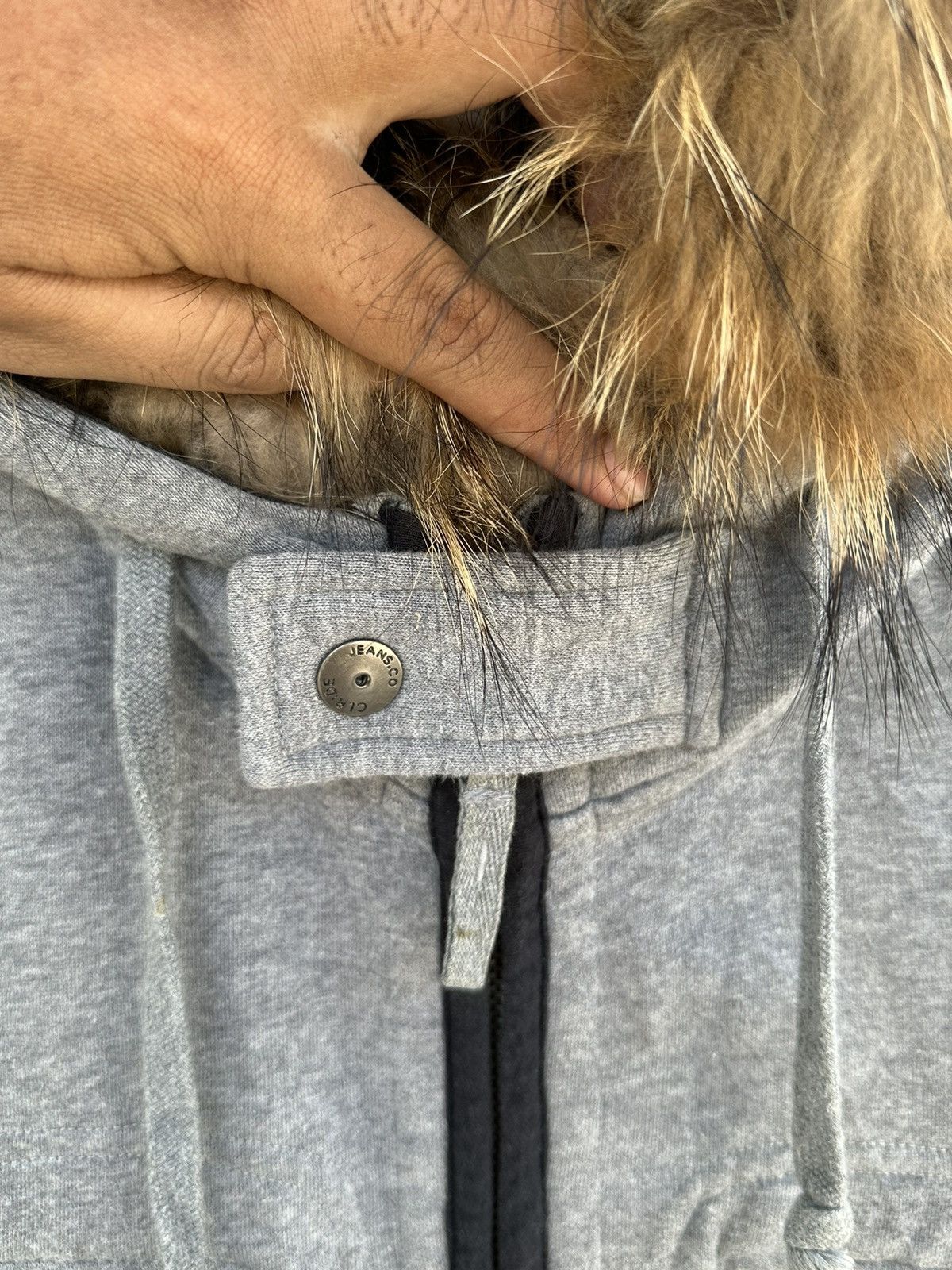If Six Was Nine × Japanese Brand × Le Grande Bleu (L.G.B.) Fur Hoodie Clride Multi Pocket Style Ifsix Lgb Size US M / EU 48-50 / 2 - 6 Thumbnail
