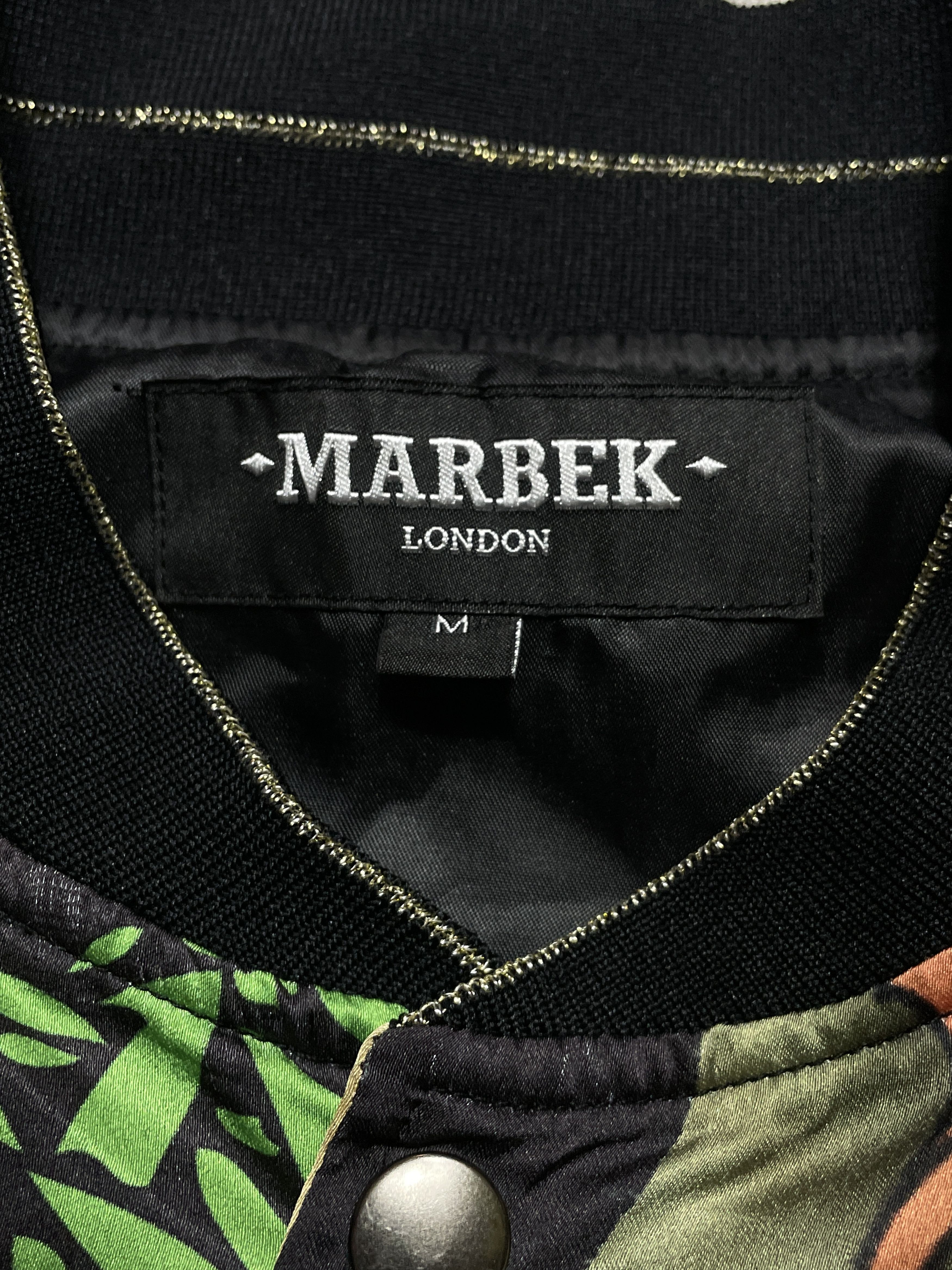Vintage Marbek London Sweatshirt Button Up Boxy Hand Made Designer Size M / US 6-8 / IT 42-44 - 5 Thumbnail