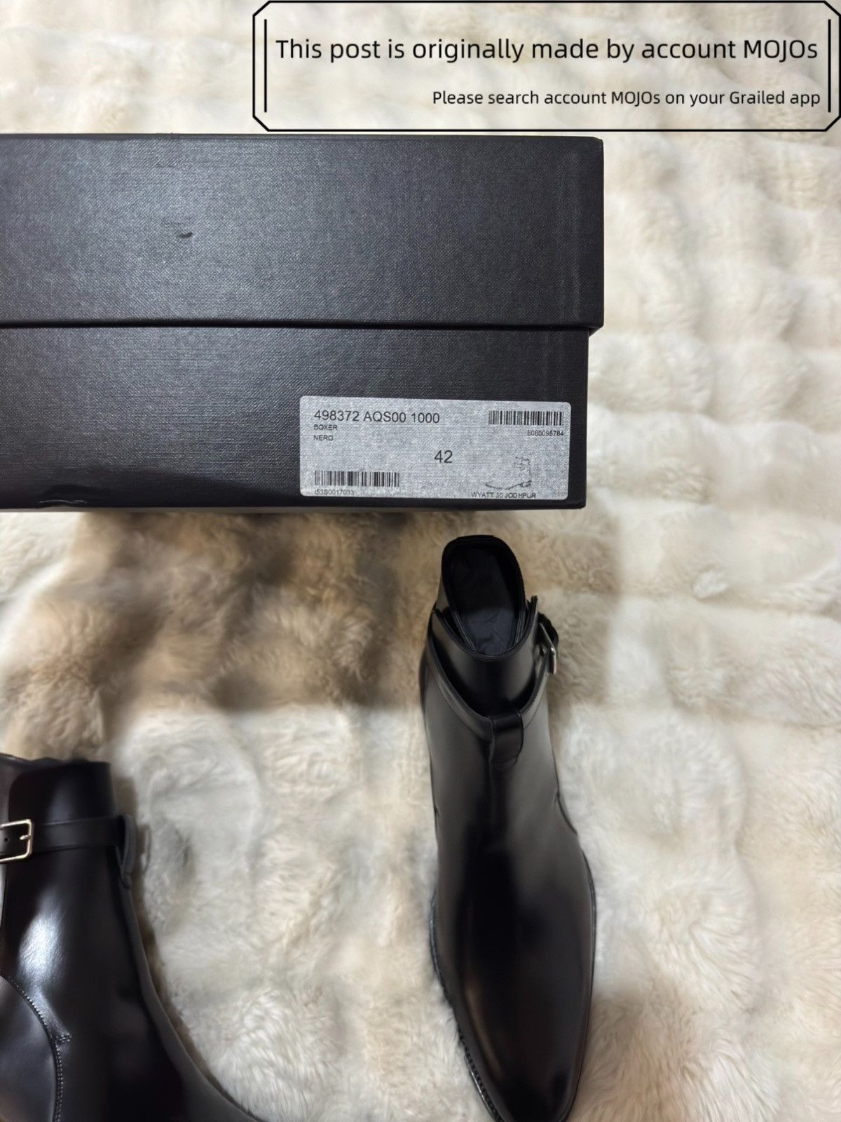 Saint Laurent Paris Sz 42 Saint Laurent Paris Boxer Nero Boots mojos59 Size US 9 / EU 42 - 9 Thumbnail