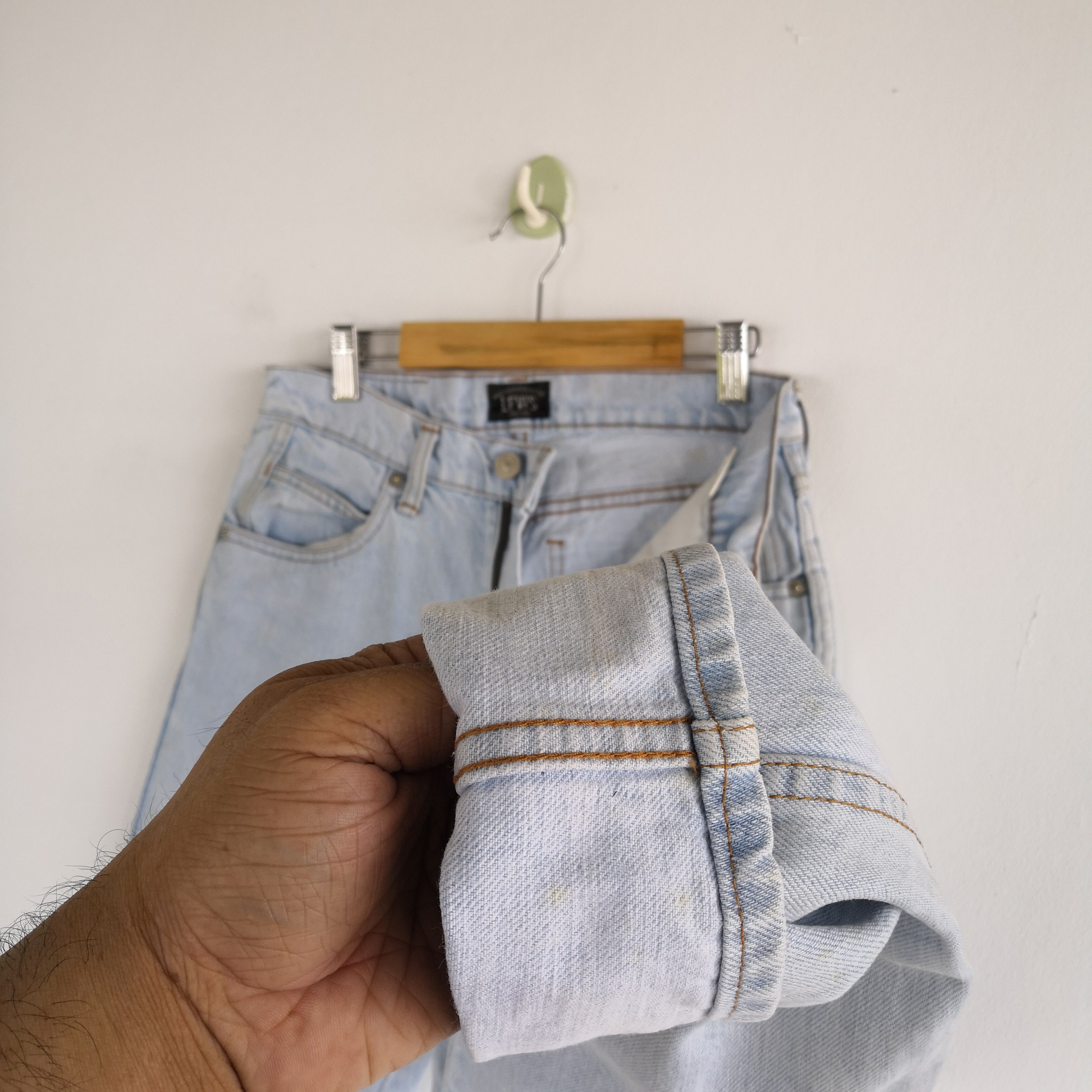 Levi's Vintage Levis Sun Faded Jeans Levi's Light Wash Denim Pants Size 26" / US 2 / IT 38 - 8 Thumbnail