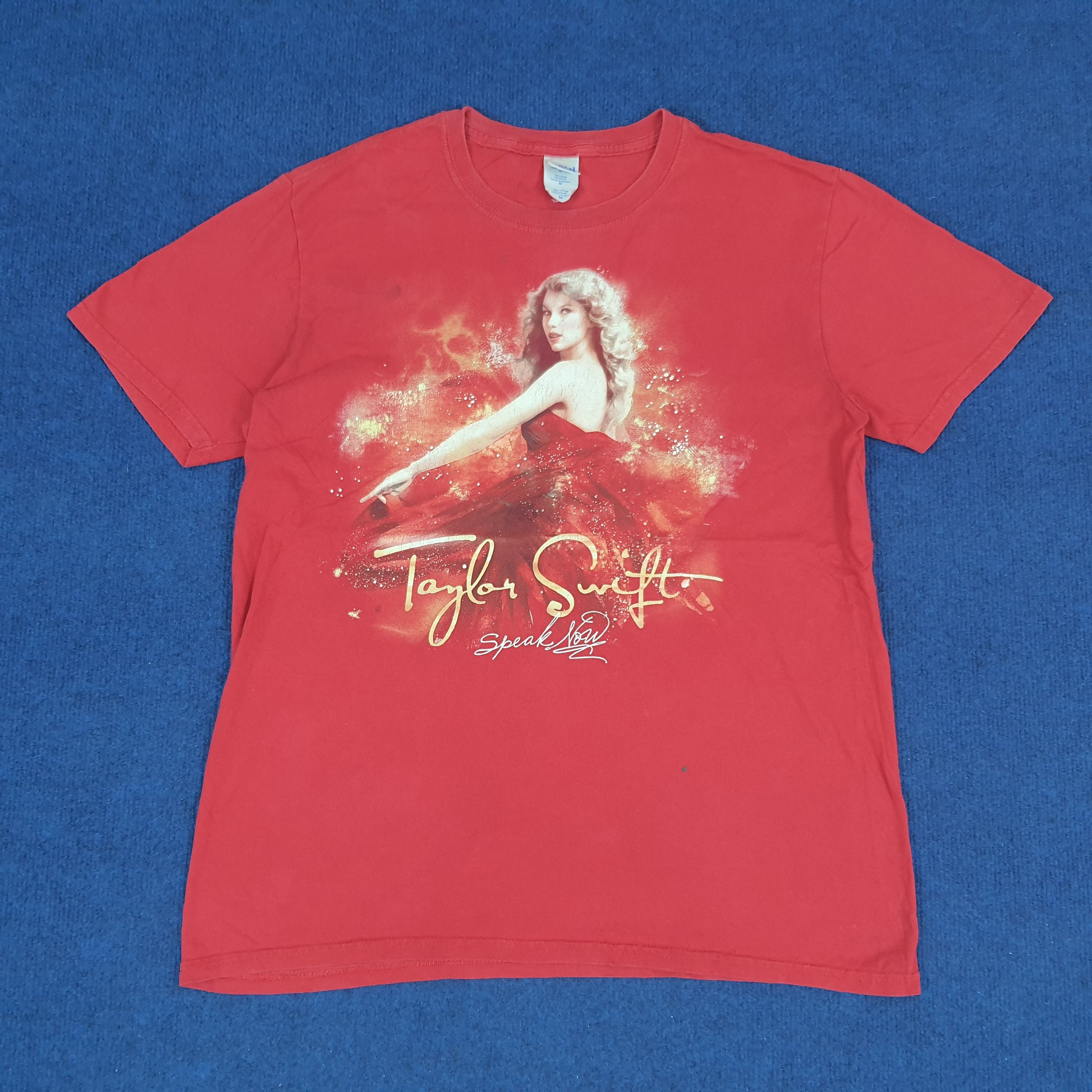 Band Tees × Vintage Vintage Taylor Swift Speak Now Tour T-shirt Size US M / EU 48-50 / 2 - 1 Thumbnail