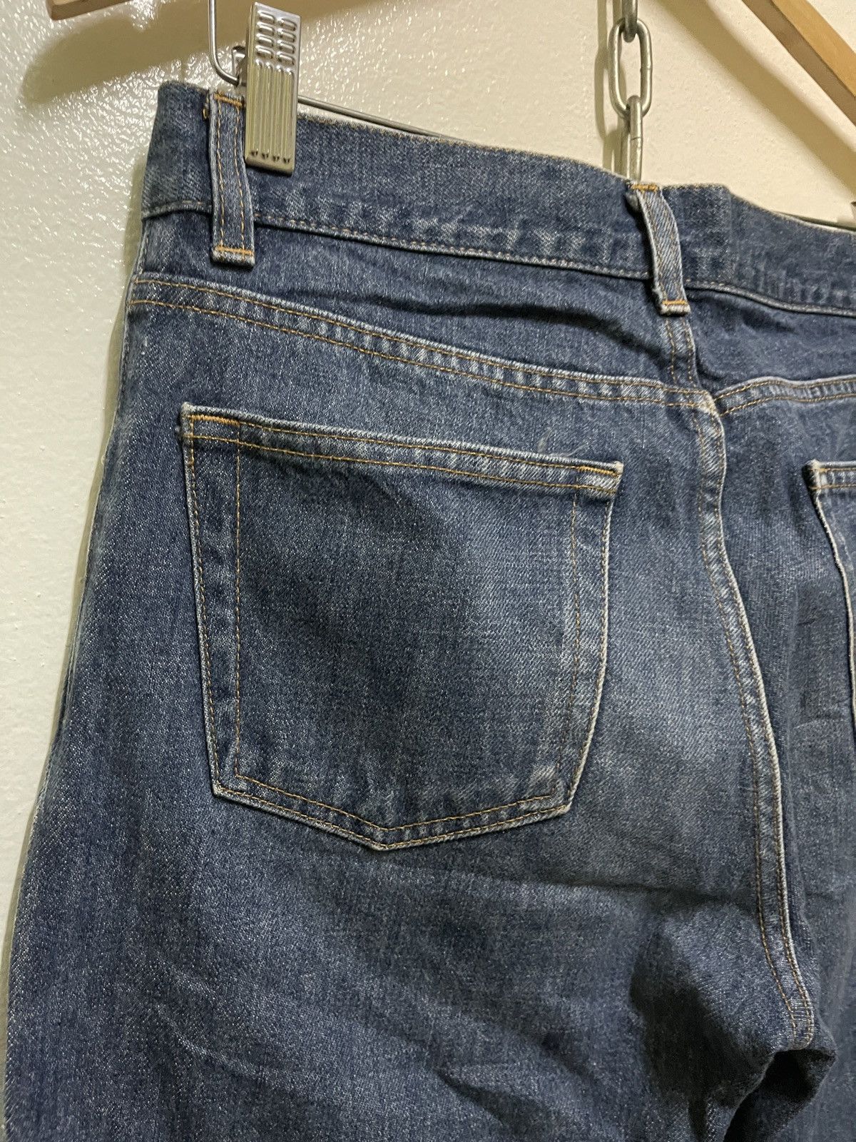 Helmut Lang × Vintage Helmut Lang Blue Jeans Size US 30 / EU 46 - 12 Thumbnail