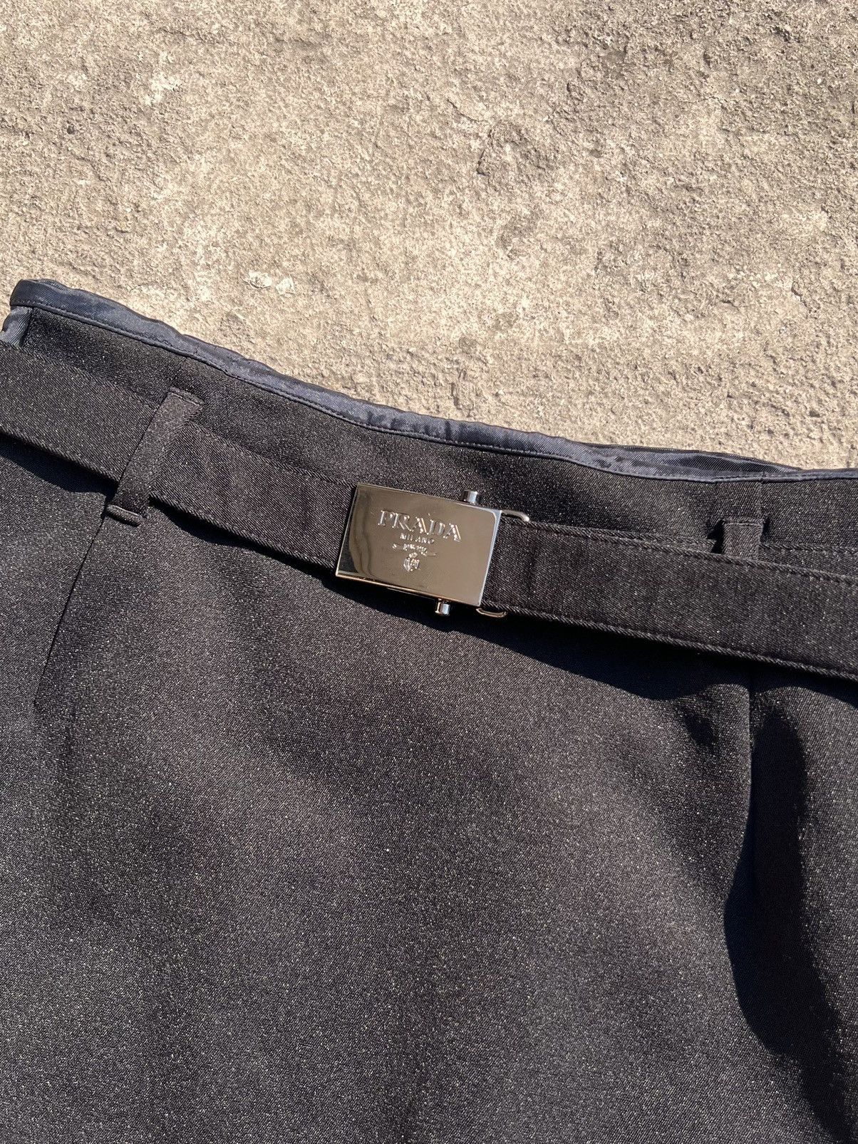 Prada 2010 LINEA ROSA PRADA SPORT BLACK TAB SKIRT Size 27" / US 4 / IT 40 - 2 Thumbnail