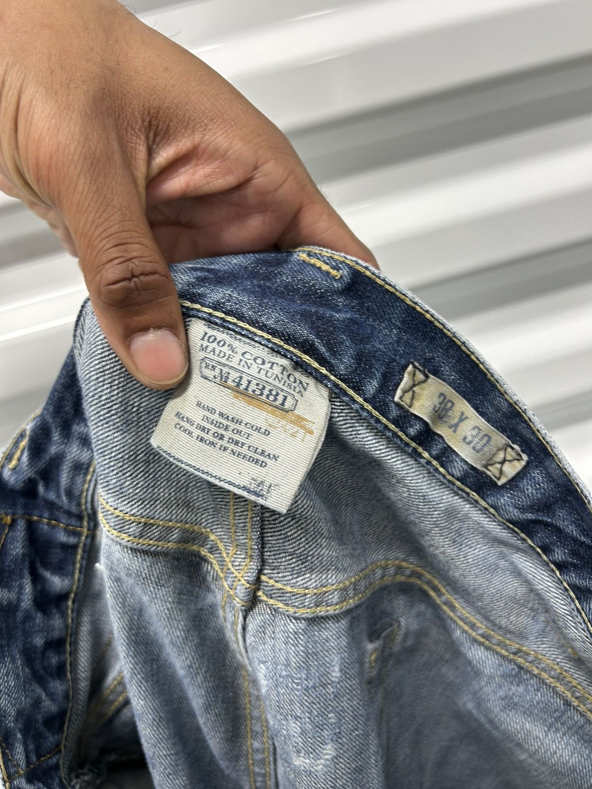 Polo Ralph Lauren Polo ralph lauren distressed repair denim 41381 Size US 38 / EU 54 - 5 Thumbnail