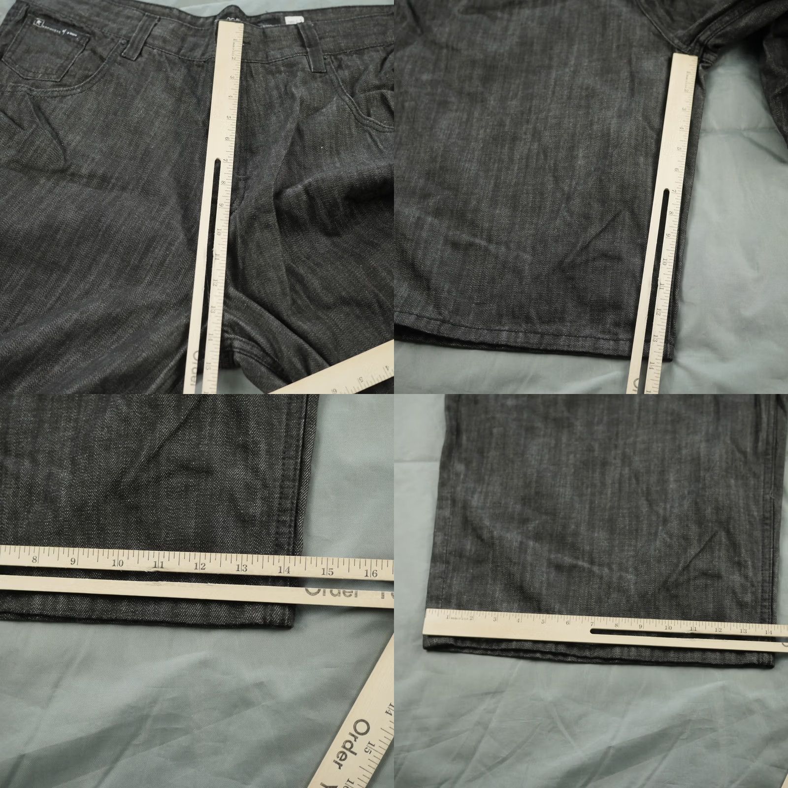 Rocawear Rocawear Shorts Mens 44 Black Denim Original Fit Streetwear Long Relaxed Logo Size US 44 / EU 60 - 10 Thumbnail