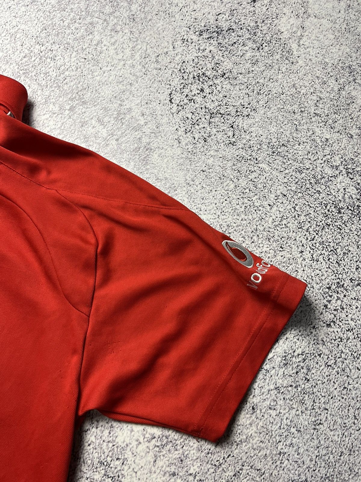 Adidas Men’s Vintage Adidas England Cricket Polo T-shirt Red Size US M / EU 48-50 / 2 - 23 Thumbnail