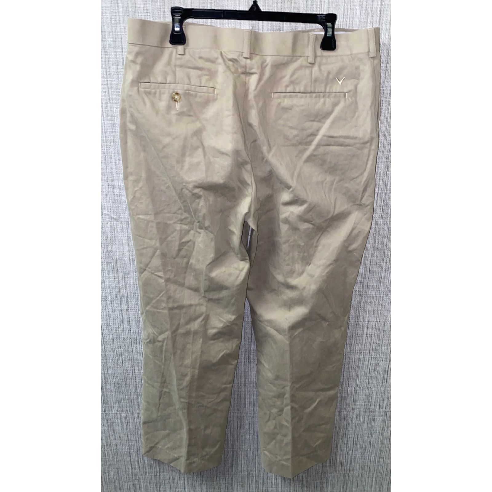 Callaway Callaway Mens Beige C-Tech Golf Pants Size 36 Regular 29 Inseam Casual Mens Beige C-Tech Golf Pants 36x29 Size US 36 / EU 52 - 4 Thumbnail