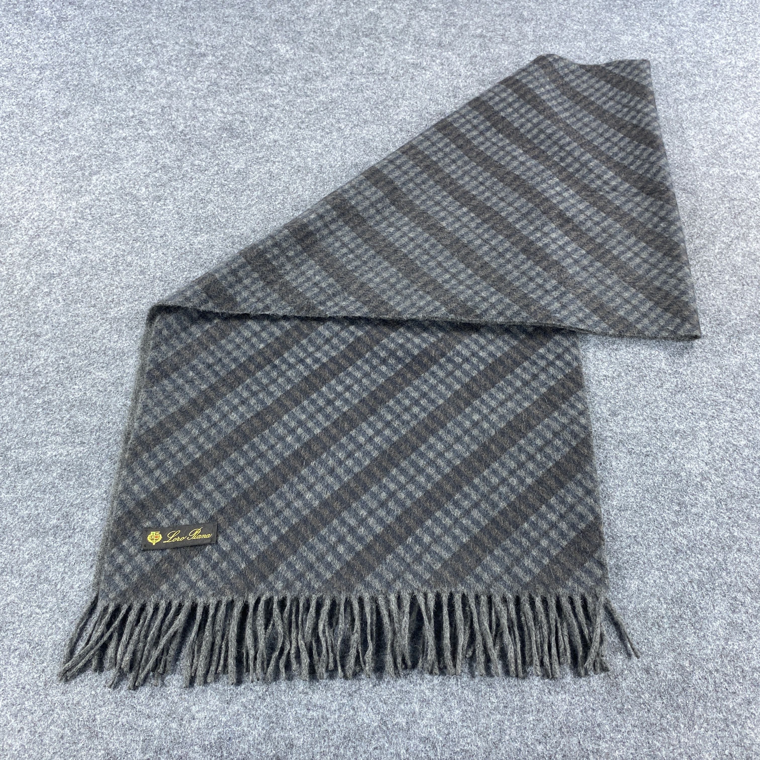 Loro Piana × Vintage GF10534 Loro Piana Scarf Neck Wear Muffler Size ONE SIZE - 6 Thumbnail