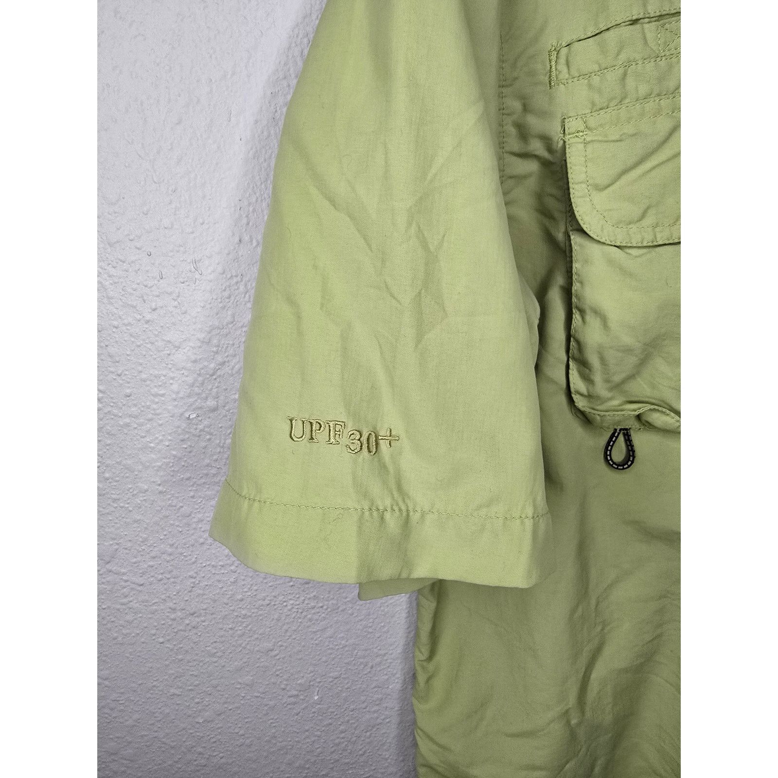 Vintage Sportsmans Outdoor Button Up Shirt Green M Short Sleeve Size US M / EU 48-50 / 2 - 9 Thumbnail
