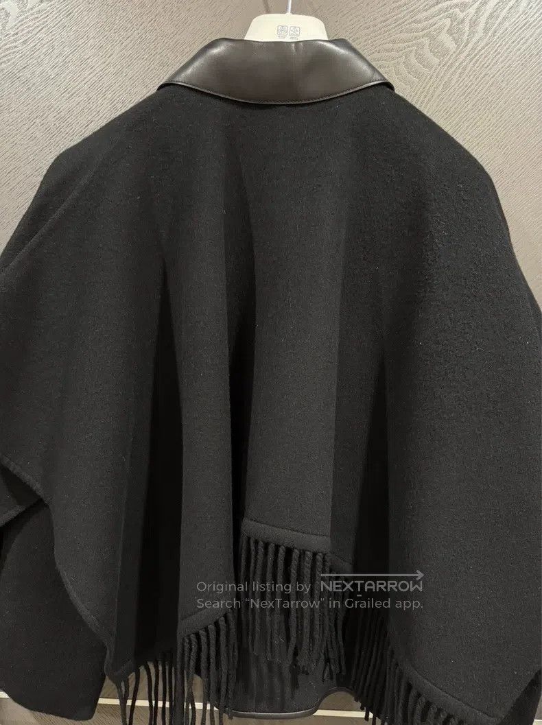 Hermes Hermes Cape coat Size XS / US 0-2 / IT 36-38 - 5 Thumbnail
