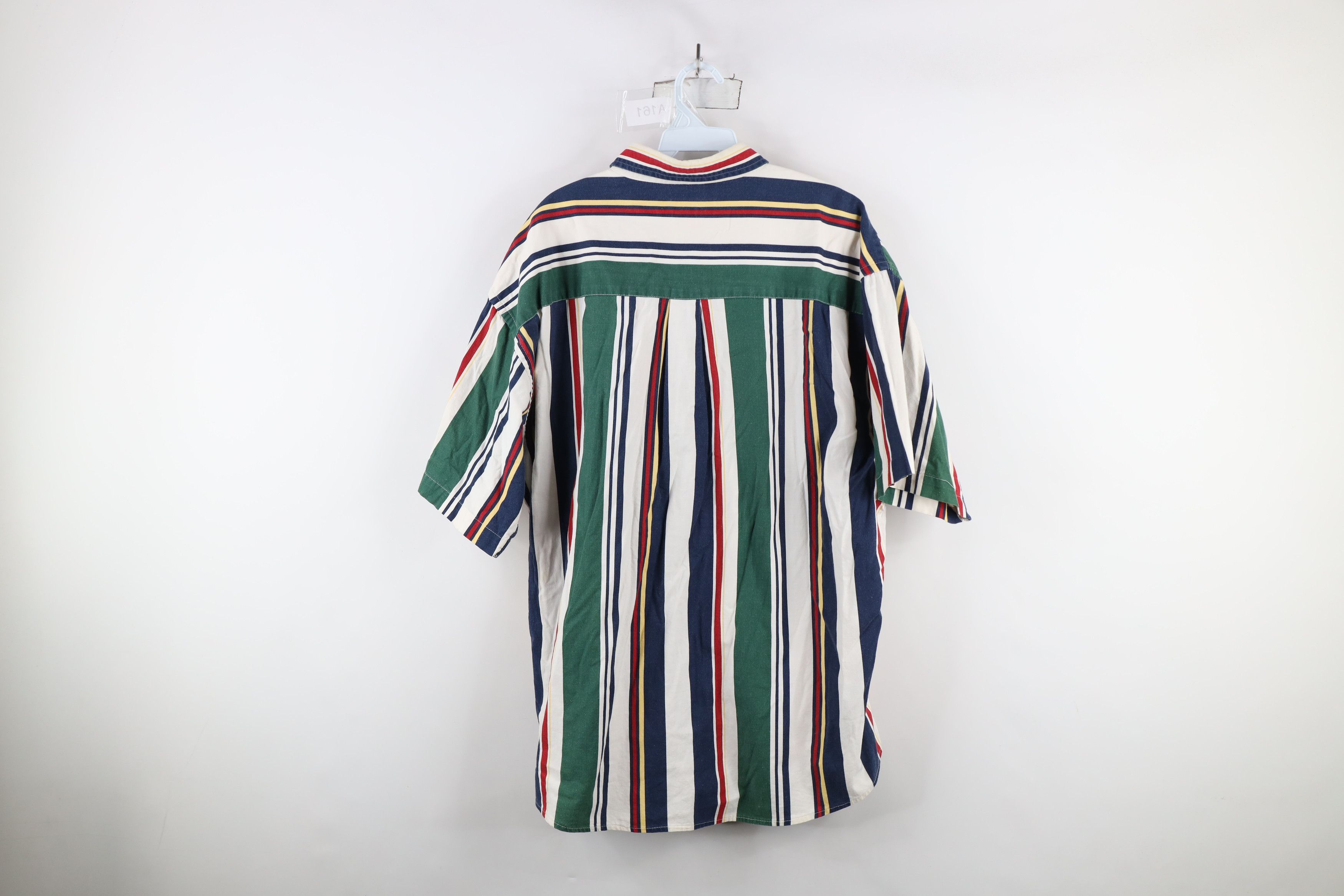 Vintage Vintage 90s Streetwear Short Sleeve Button Down Shirt Size US XL / EU 56 / 4 - 10 Thumbnail